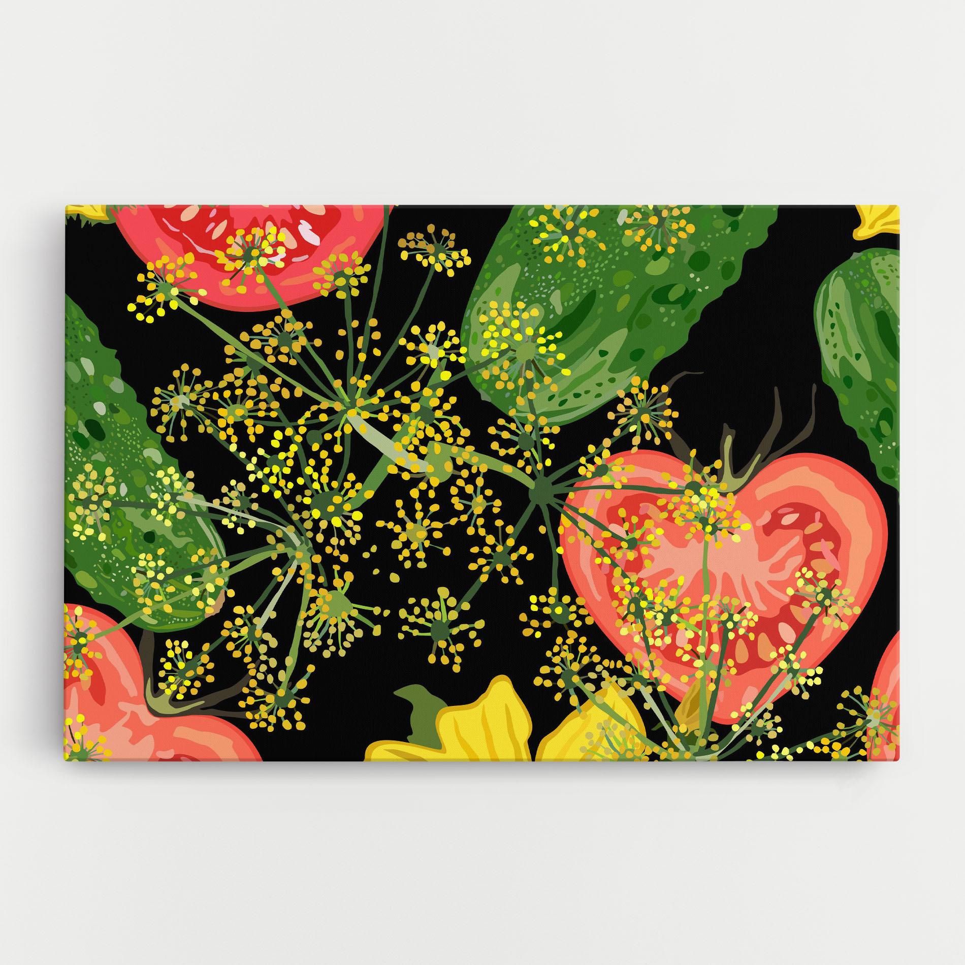 Tablou Canvas Heart Tomato mockup 0