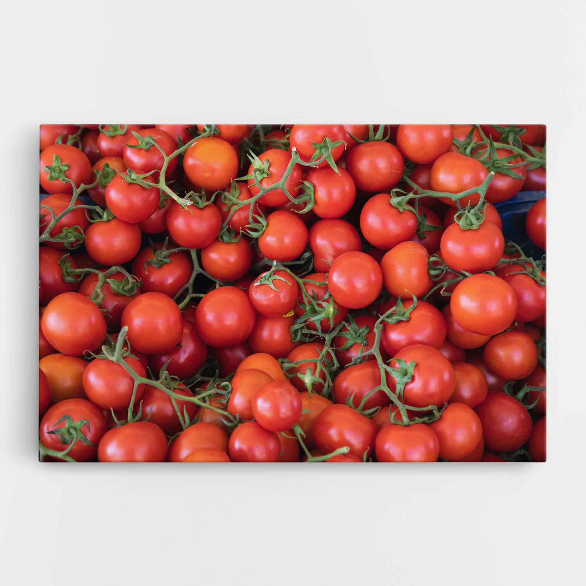 Tablou Canvas Tomato Red Wall mockup 0