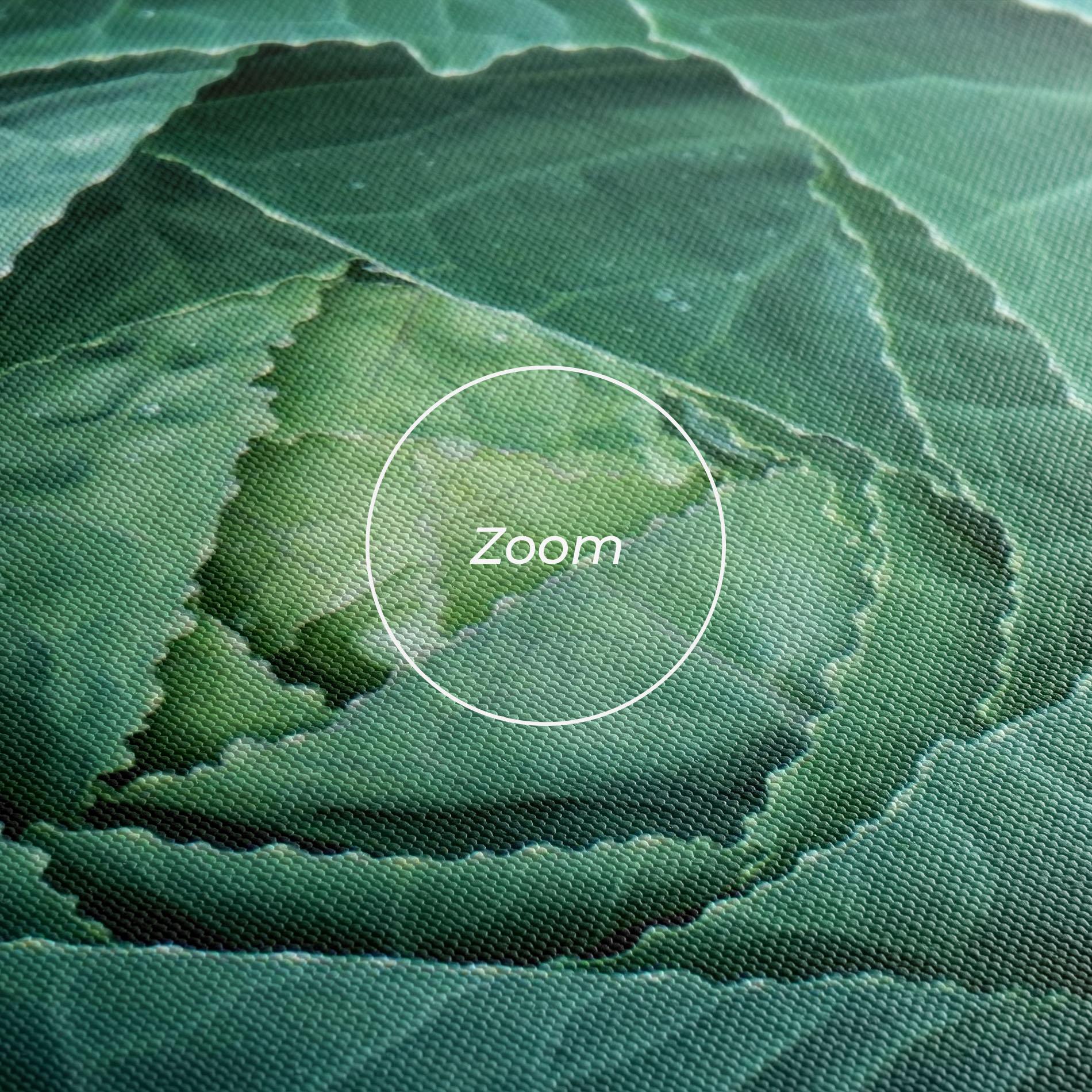 Tablou Canvas Blue Lettuce mockup 3