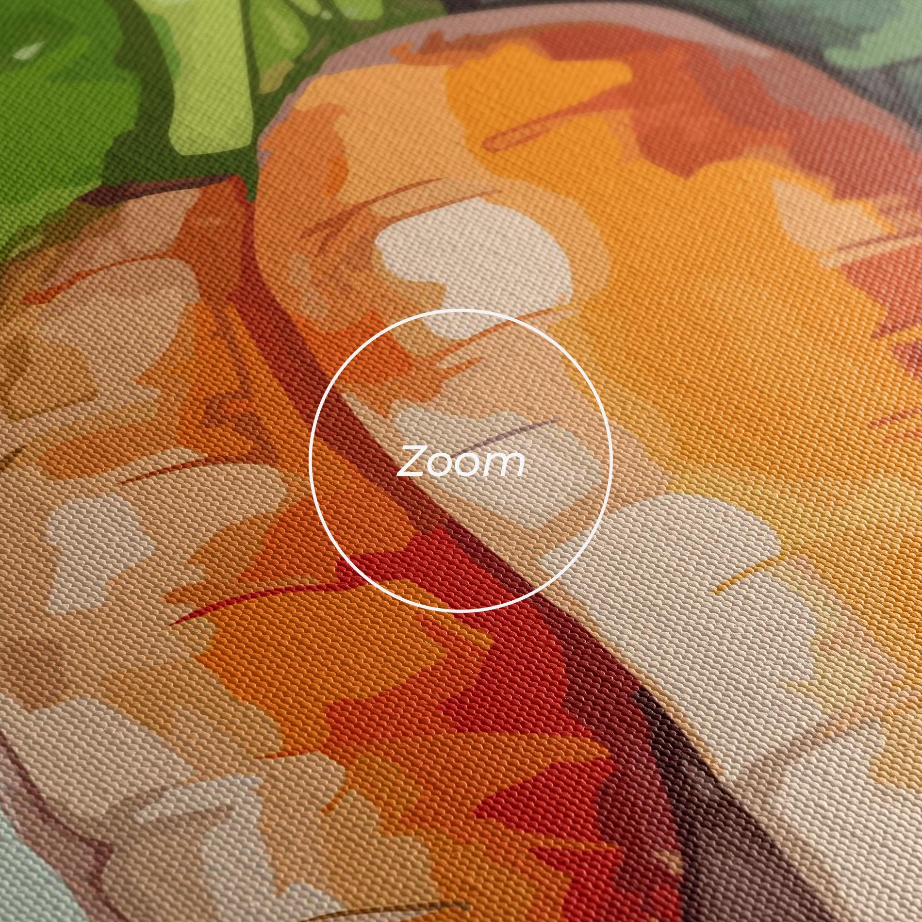 Tablou Canvas Carrot Watercolor mockup 3