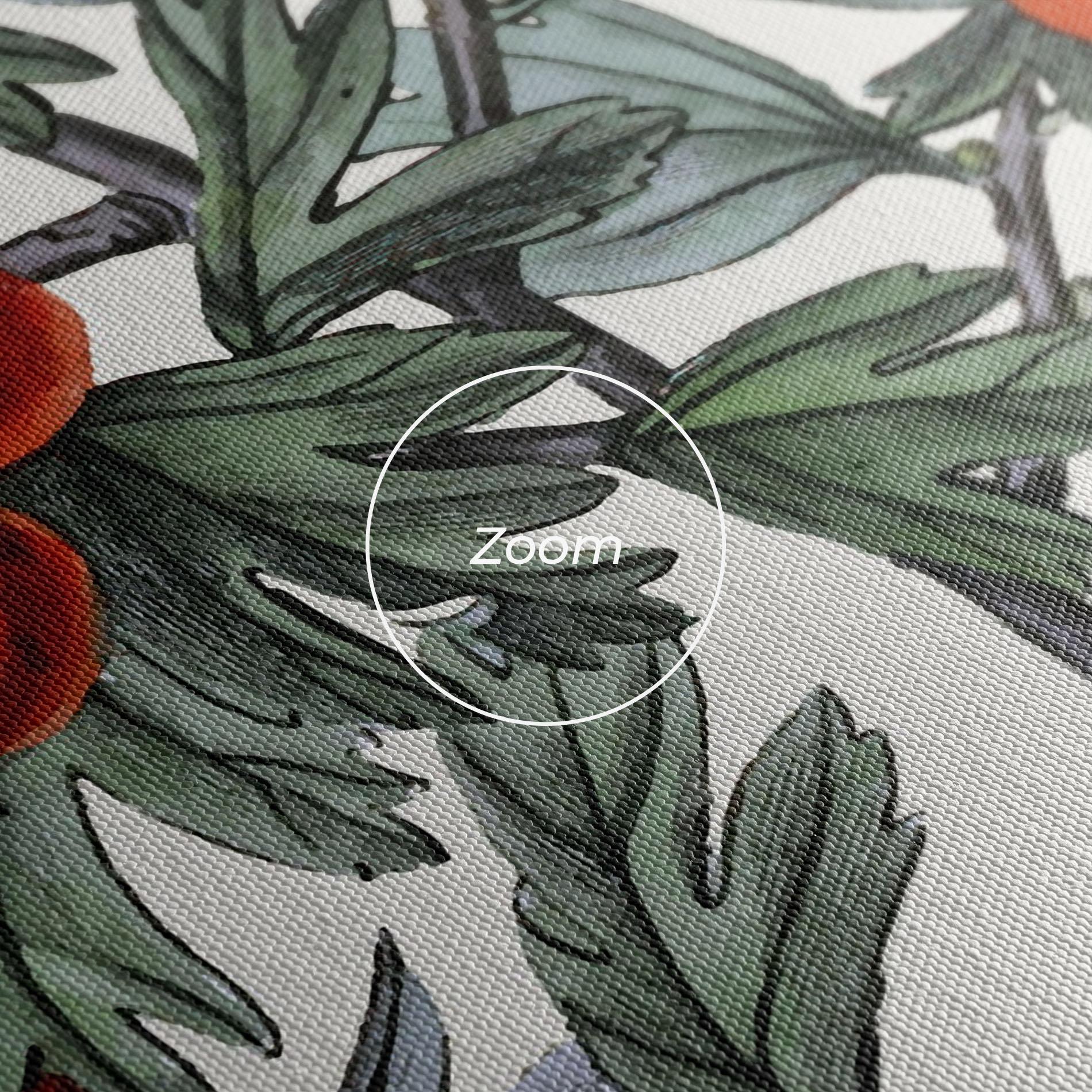 Tablou Canvas Cherry Drawing mockup 3