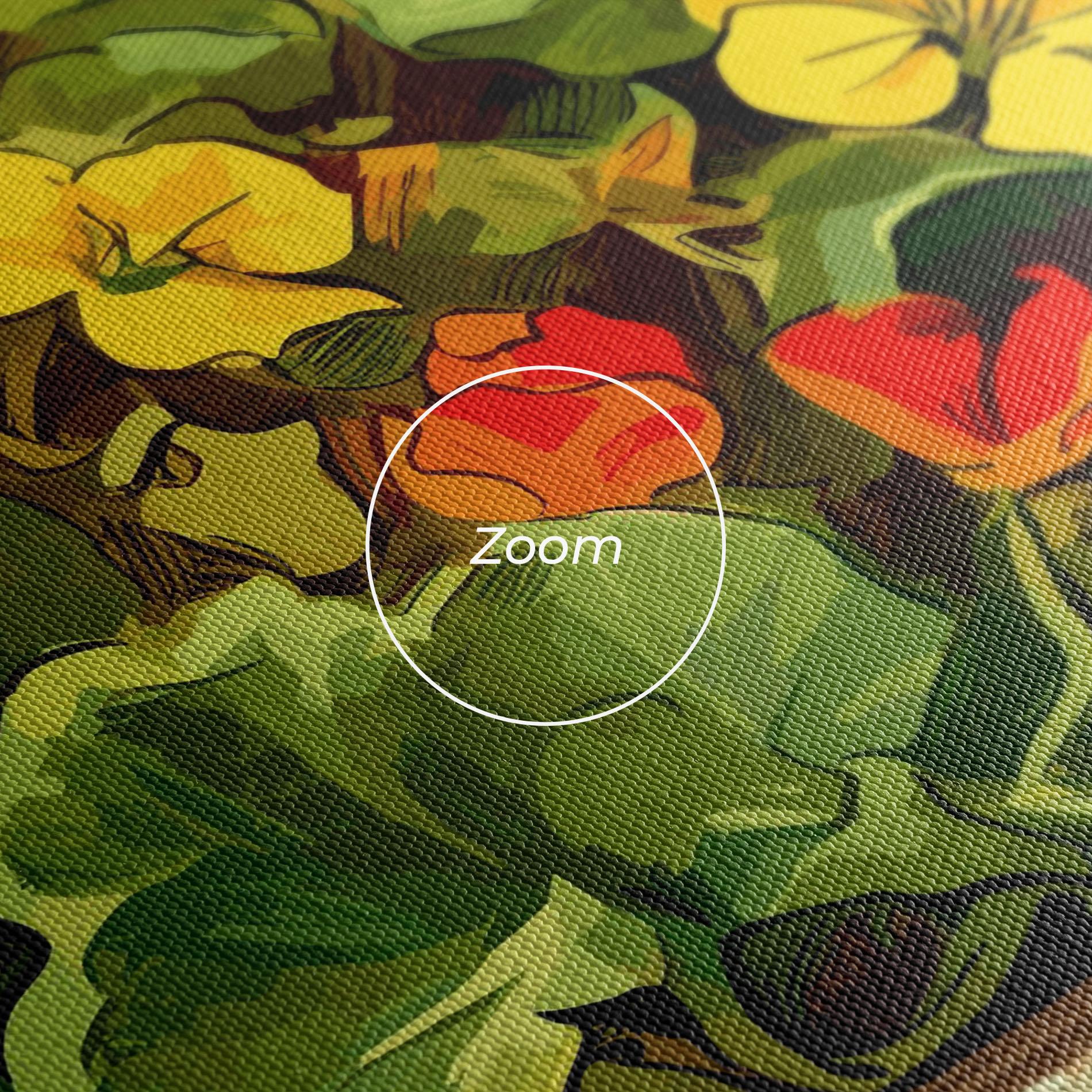 Tablou Canvas Flower Food mockup 3