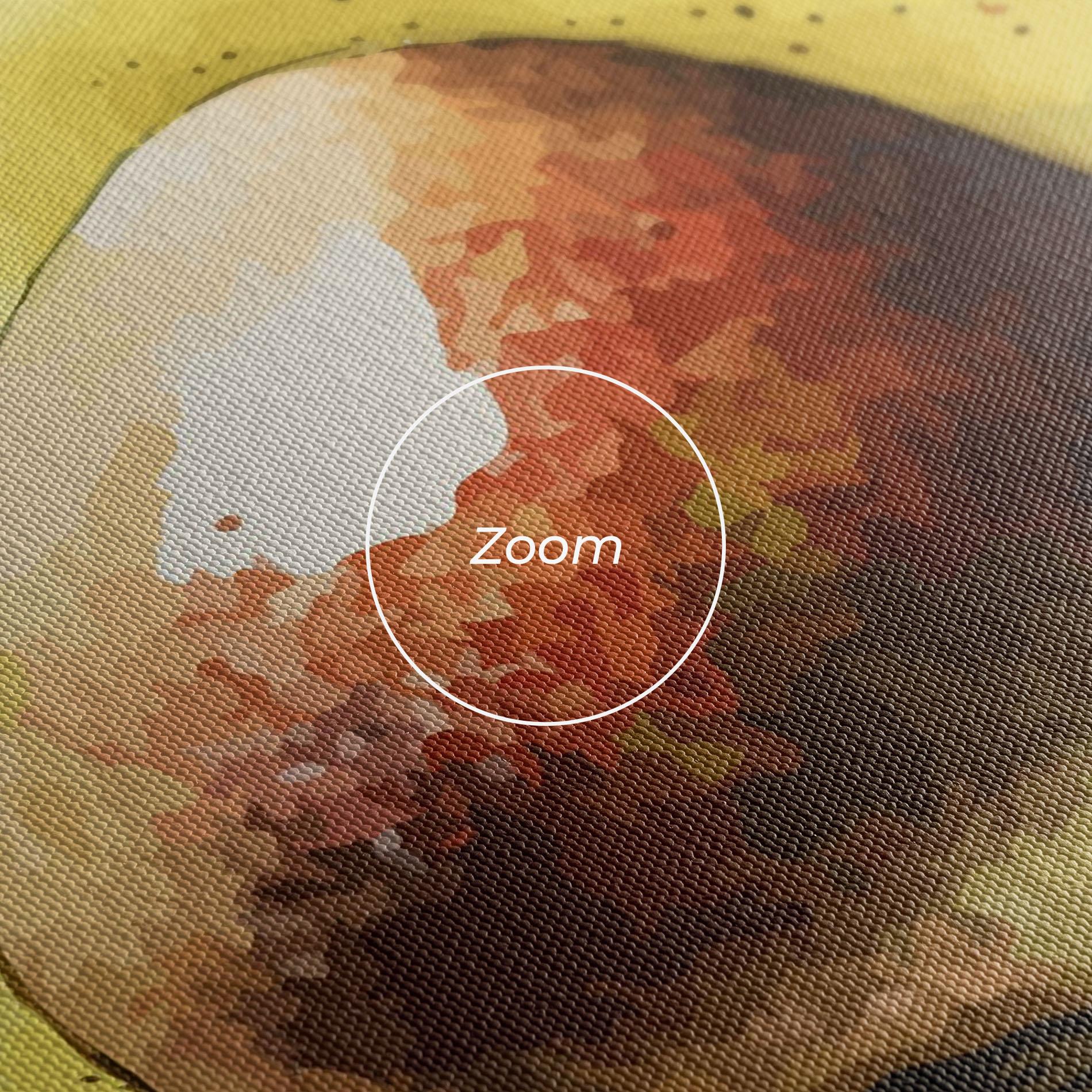 Tablou Canvas Green Avocado Art mockup 3