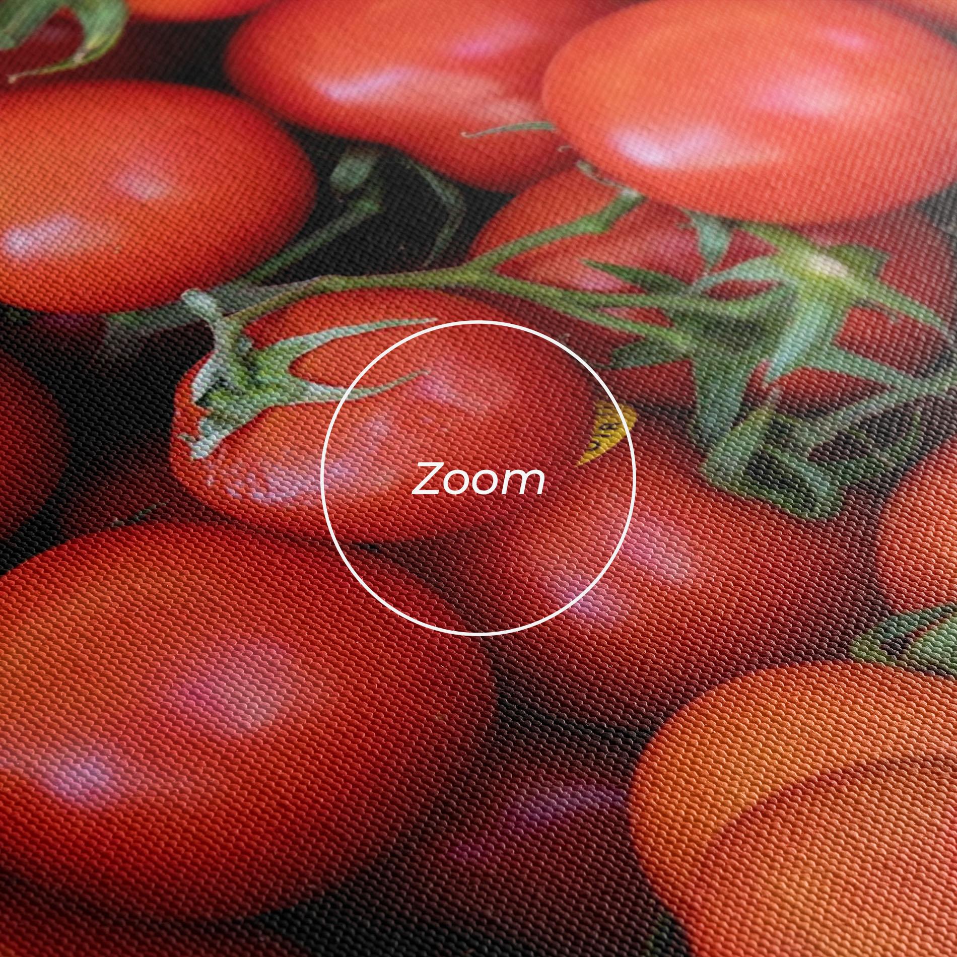 Tablou Canvas Tomato Red Wall mockup 3