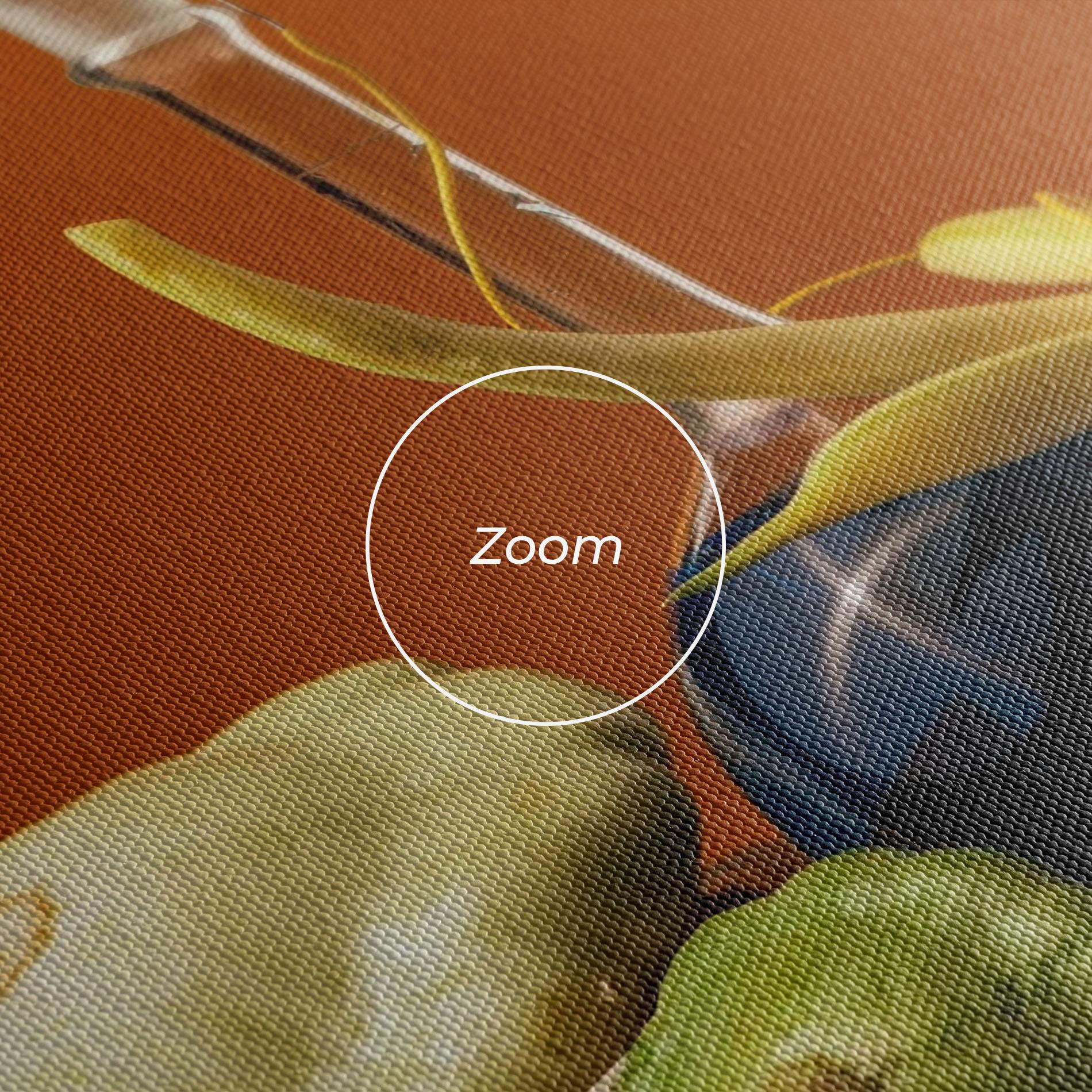 Tablou Canvas Vegetables Blue Liquid mockup 3
