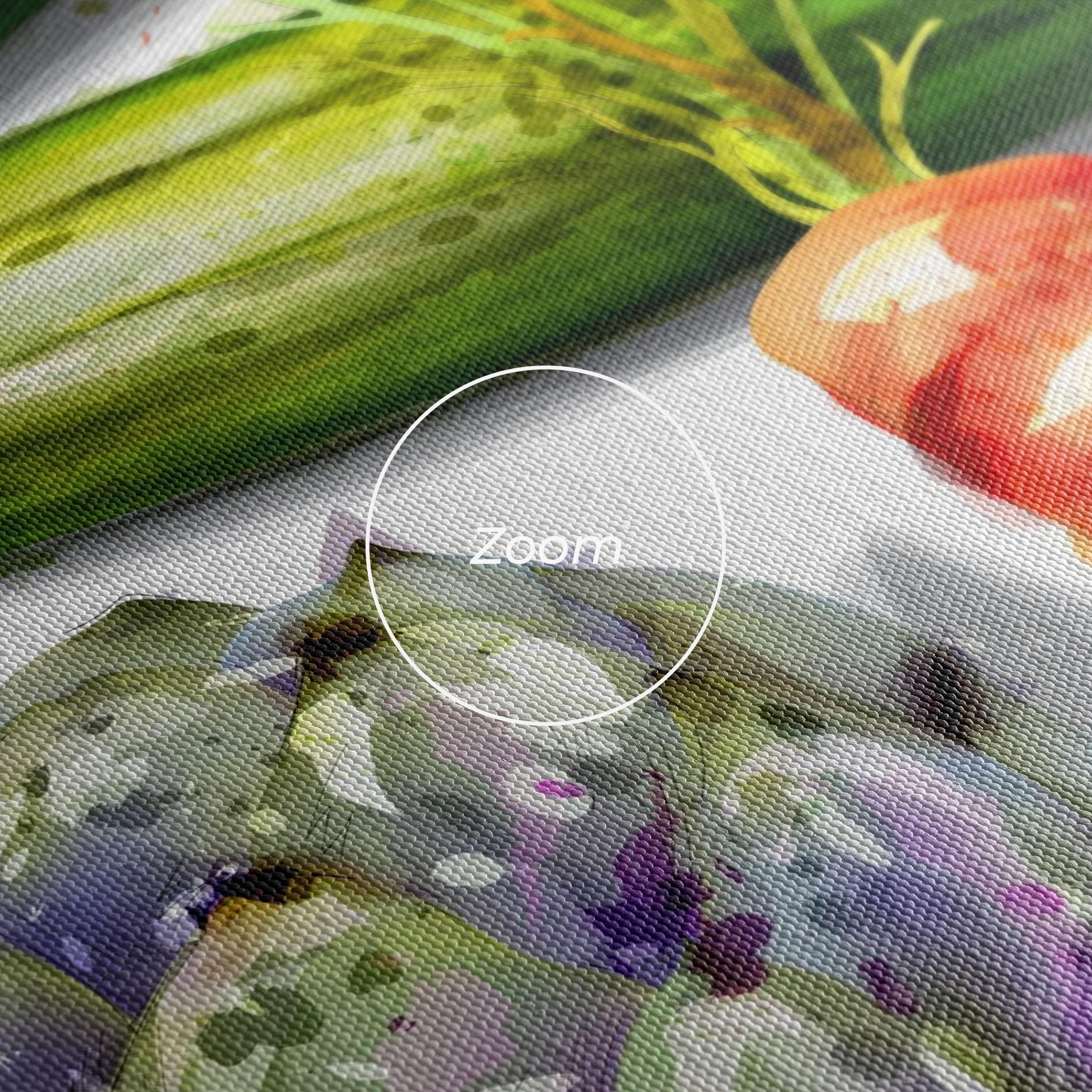 Tablou Canvas Watercolor Vegetables mockup 3