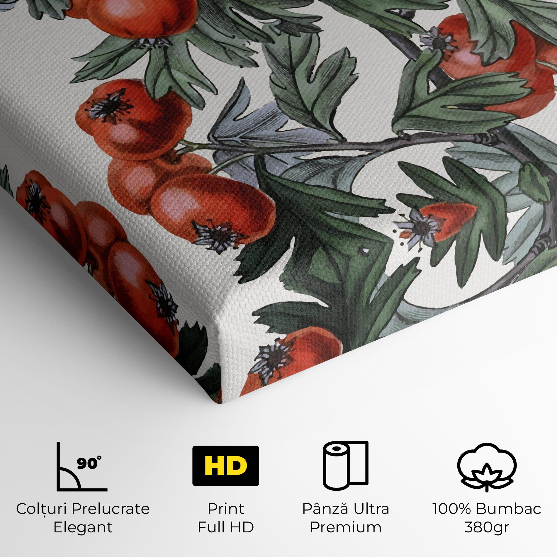 Tablou Canvas Cherry Drawing mockup 4