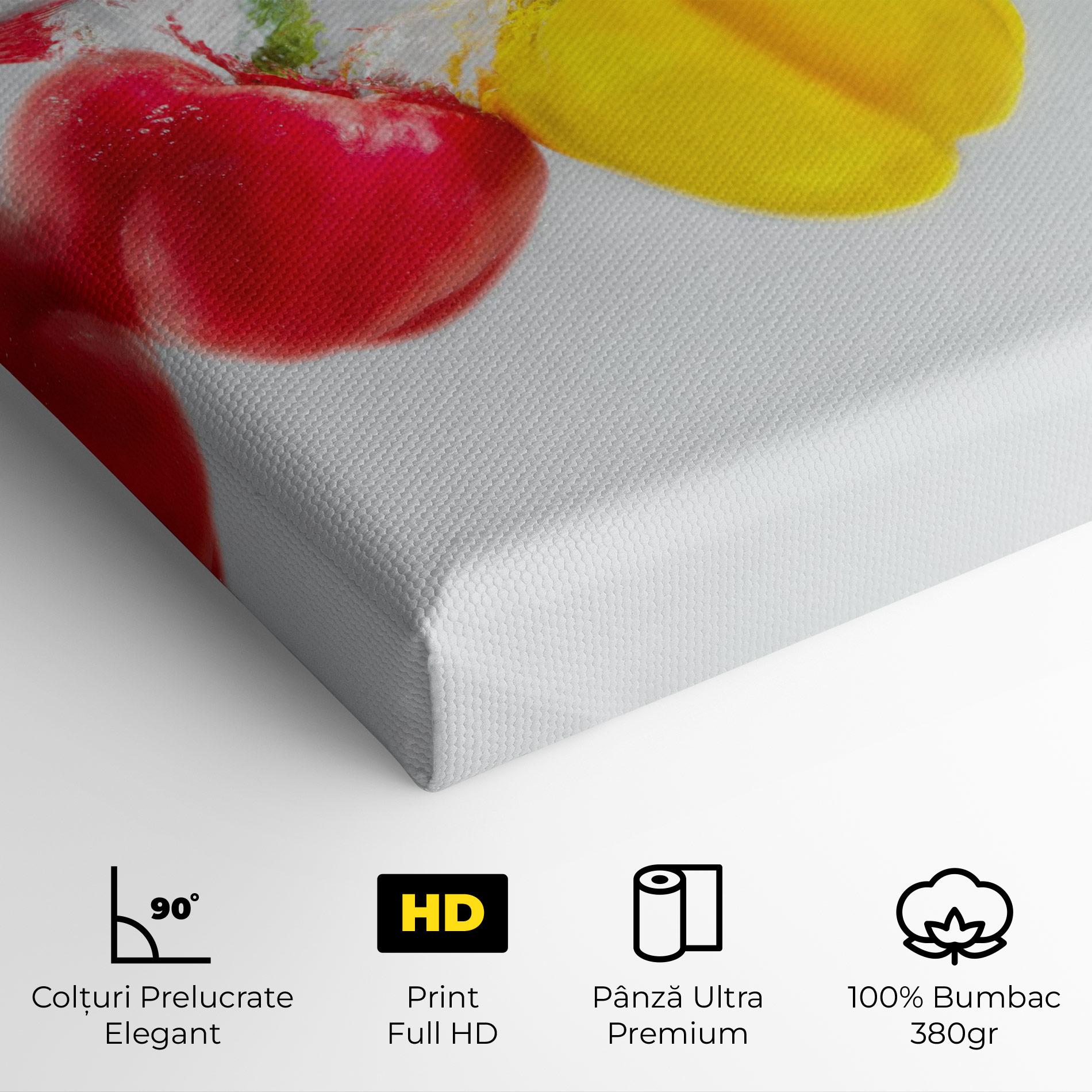 Tablou Canvas Colorful Bellpepper mockup 4