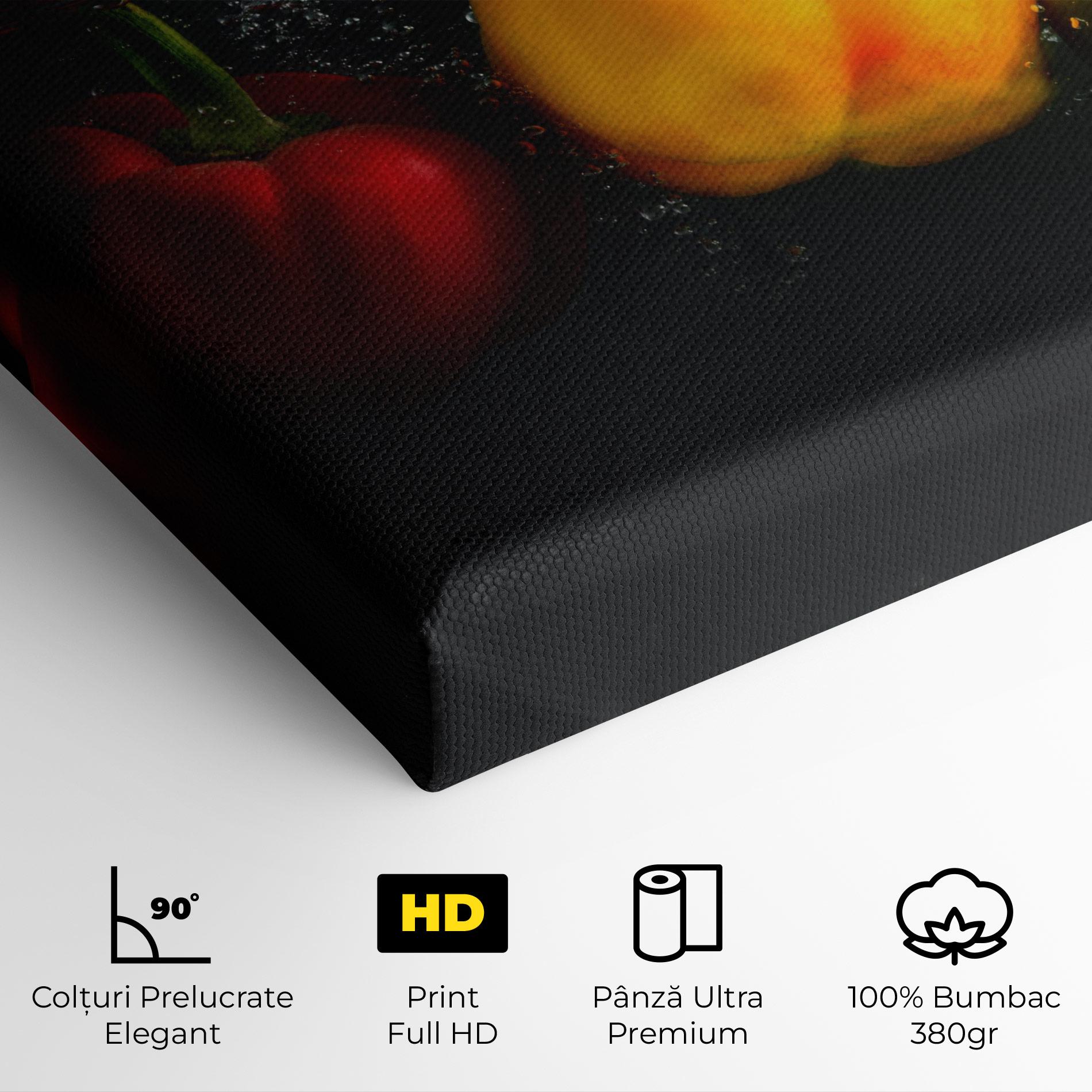 Tablou Canvas Cool Bellpepper Splash mockup 4
