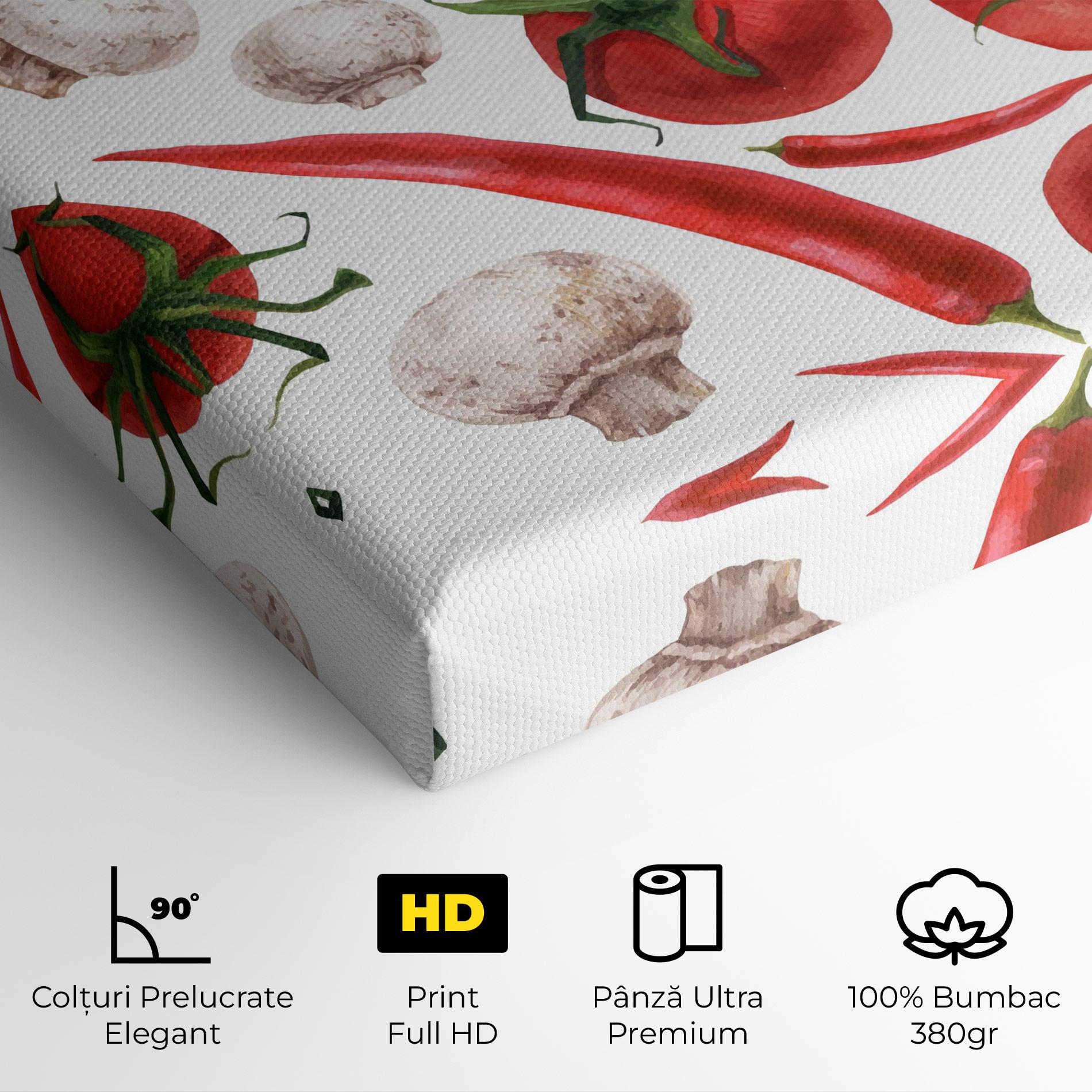 Tablou Canvas Floating Tomato mockup 4