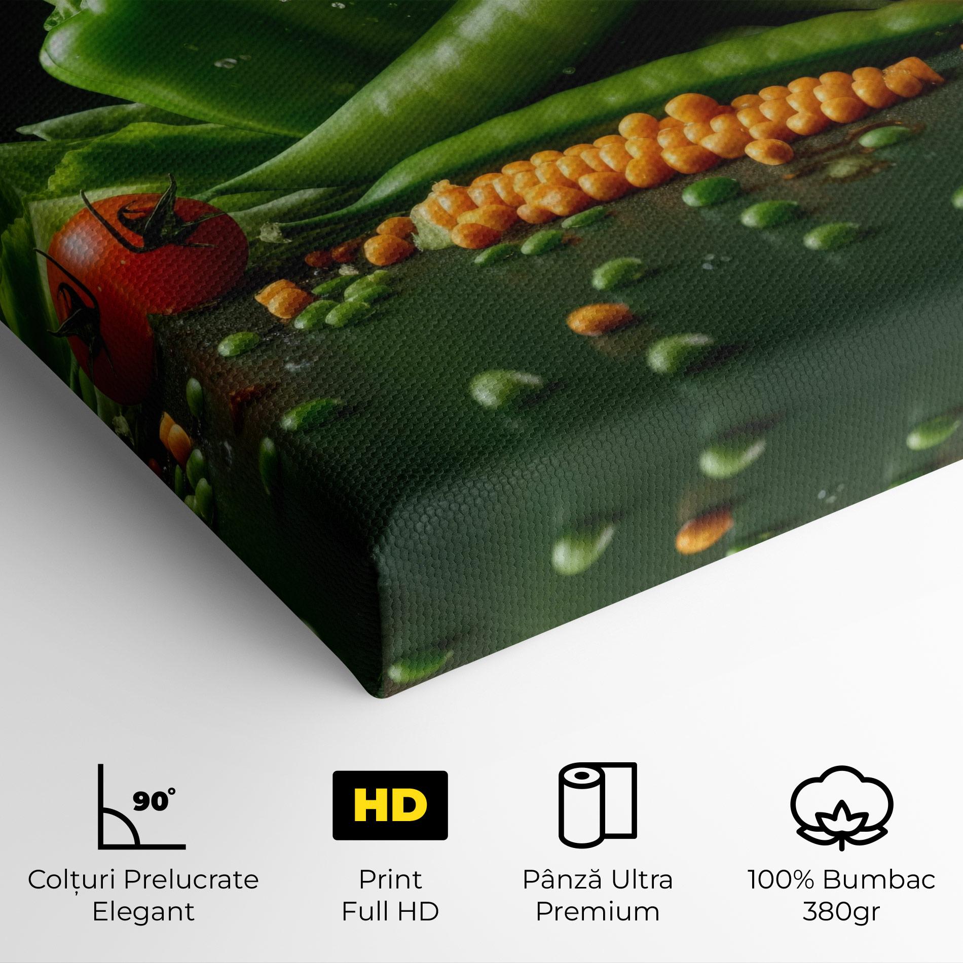 Tablou Canvas Fresh Vegetables mockup 4