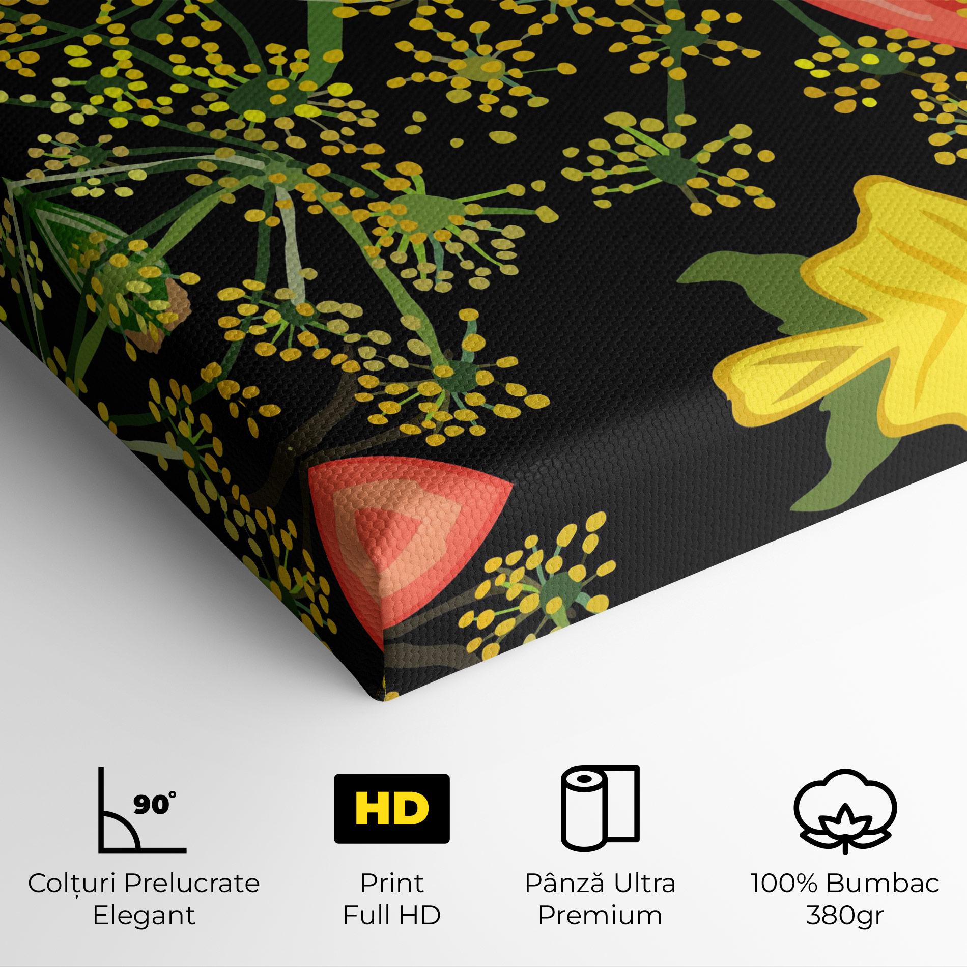 Tablou Canvas Heart Tomato mockup 4