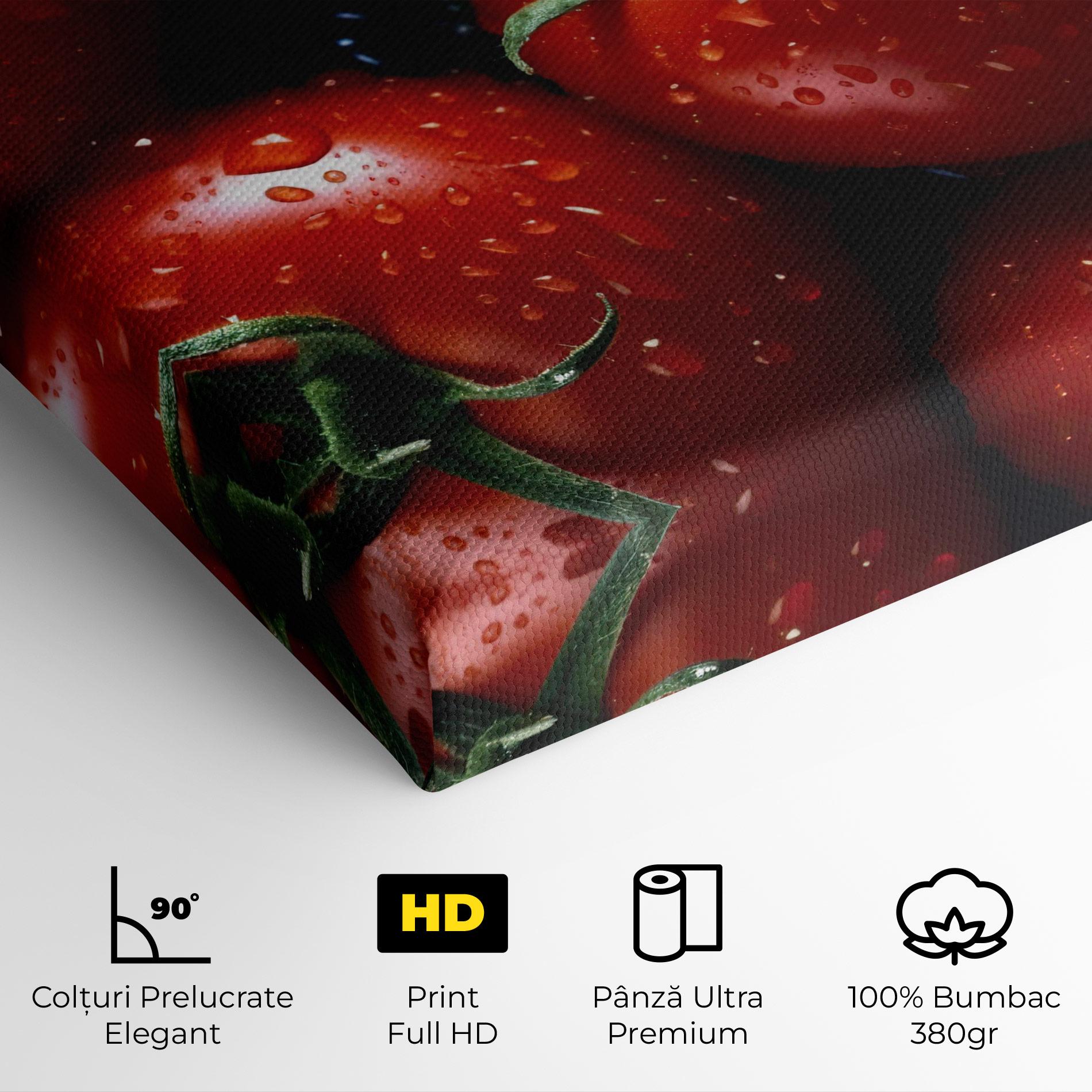 Tablou Canvas Red Wet Tomato mockup 4