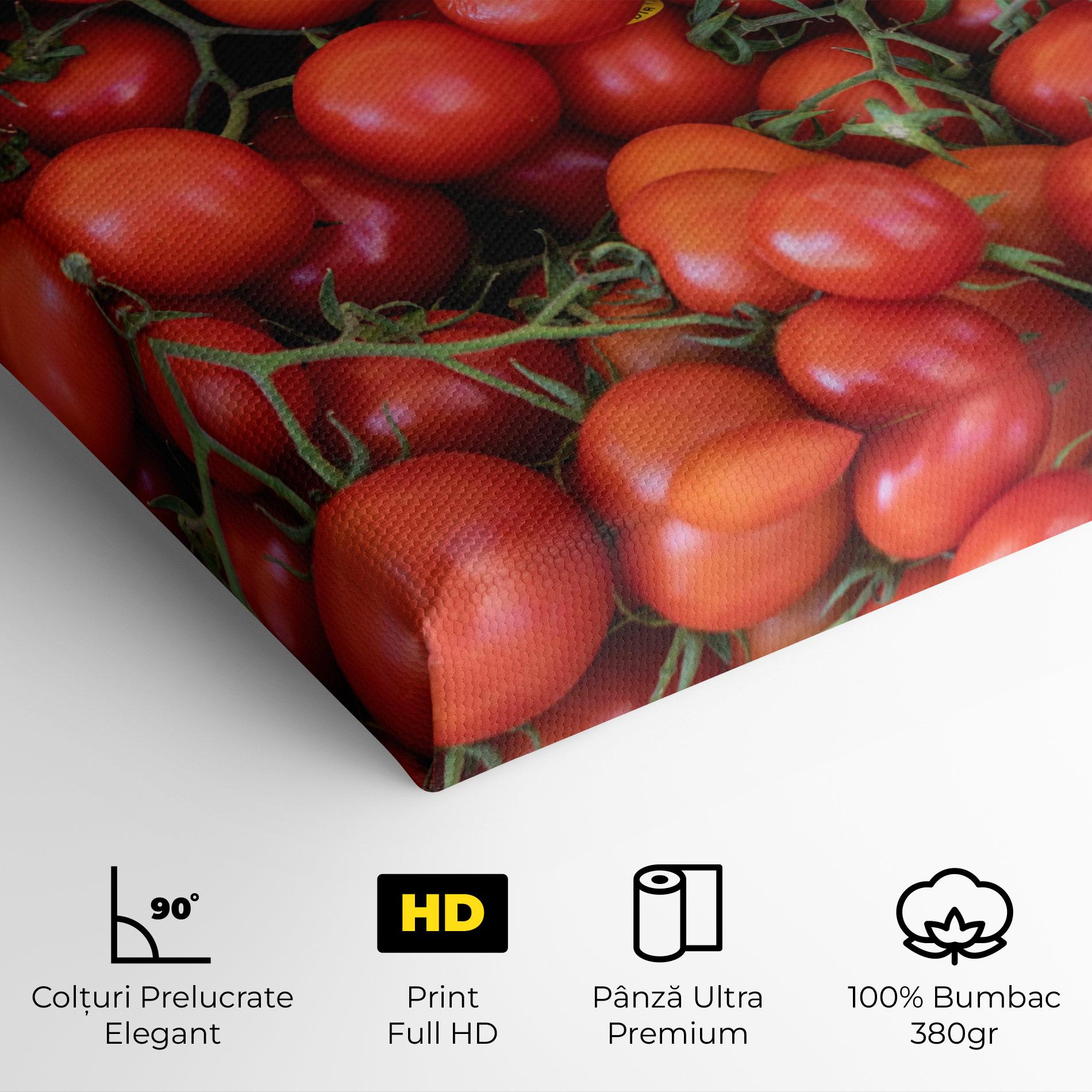 Tablou Canvas Tomato Red Wall mockup 4