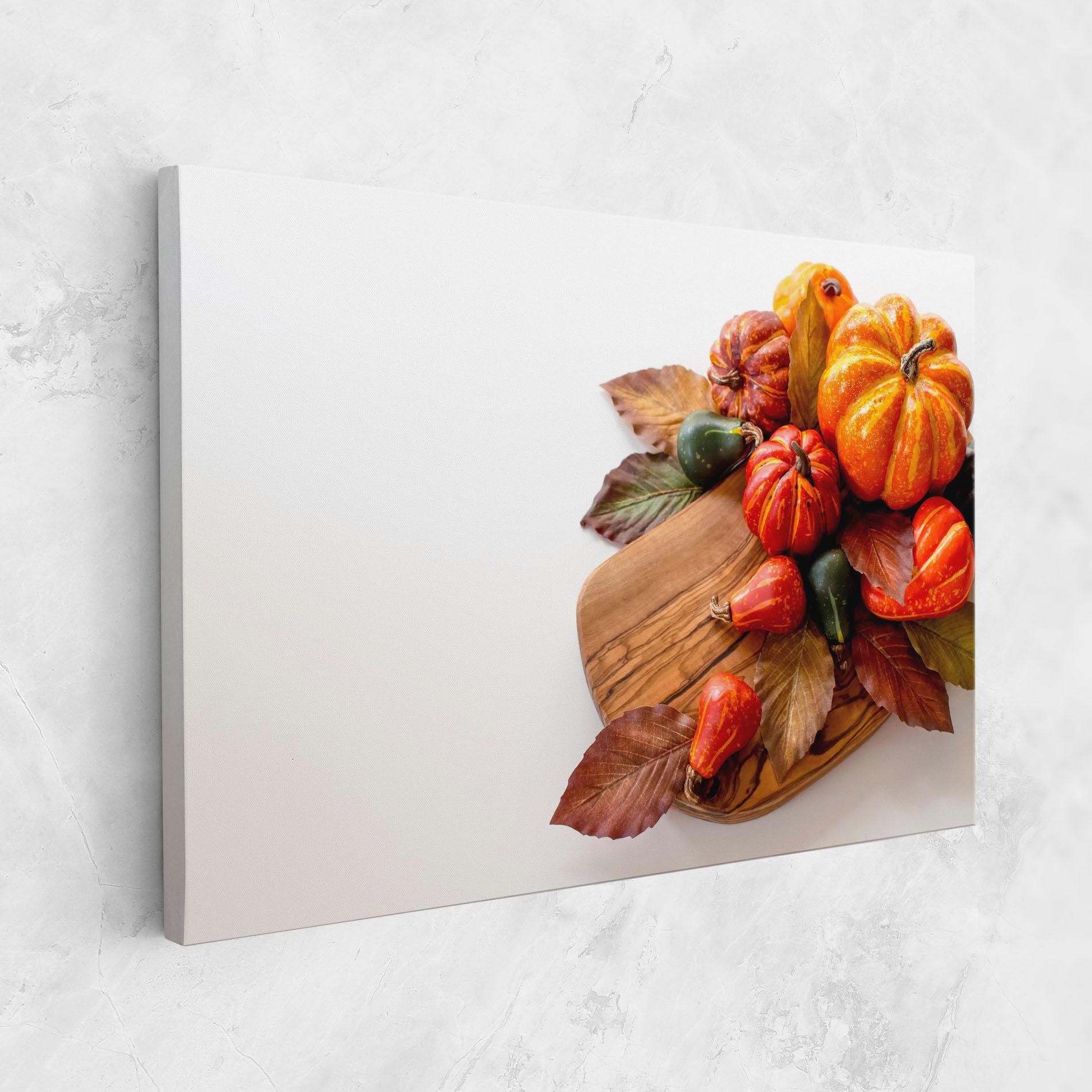 Tablou Canvas Autumn Pumpkins mockup 1