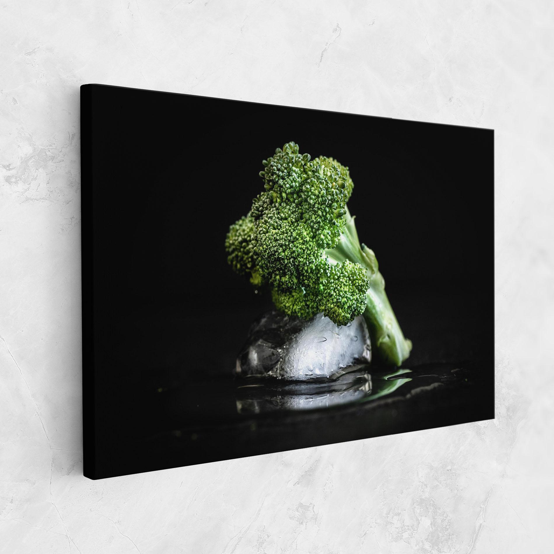 Tablou Canvas Broccoli Water mockup 1
