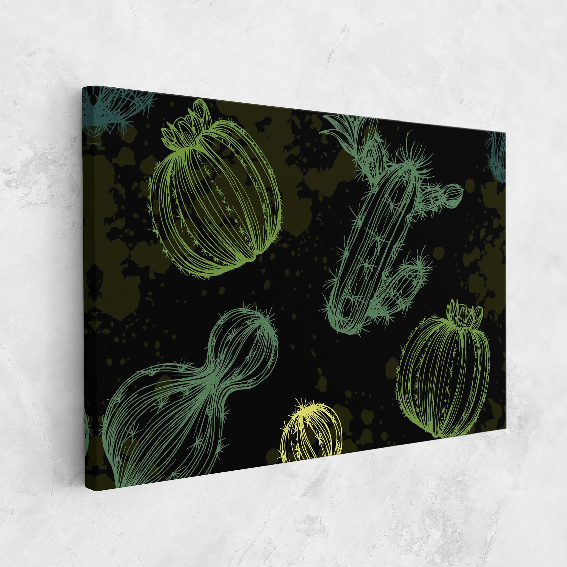 Tablou Canvas Cactus Art mockup 1