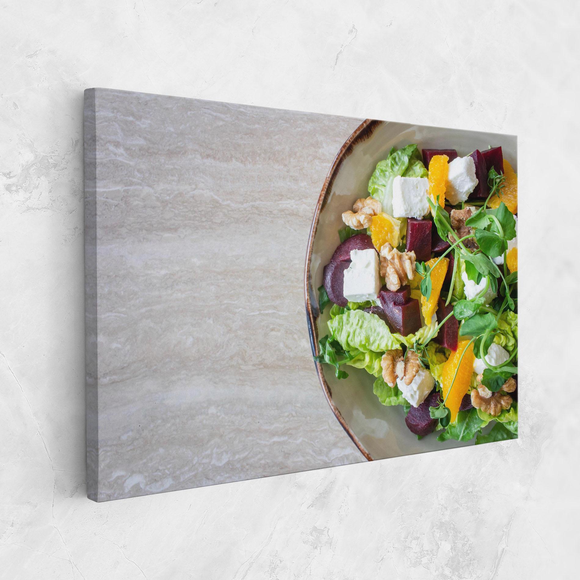 Tablou Canvas Delicious Salad mockup 1