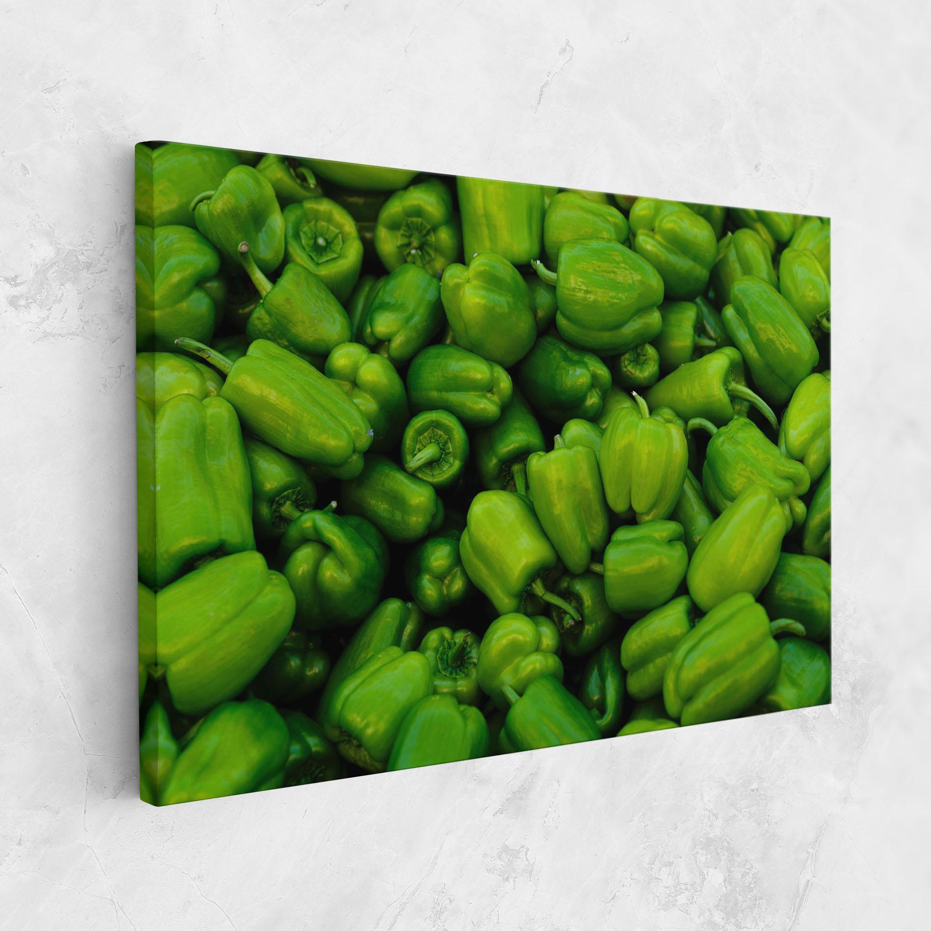 Tablou Canvas Green Bellpepper mockup 1