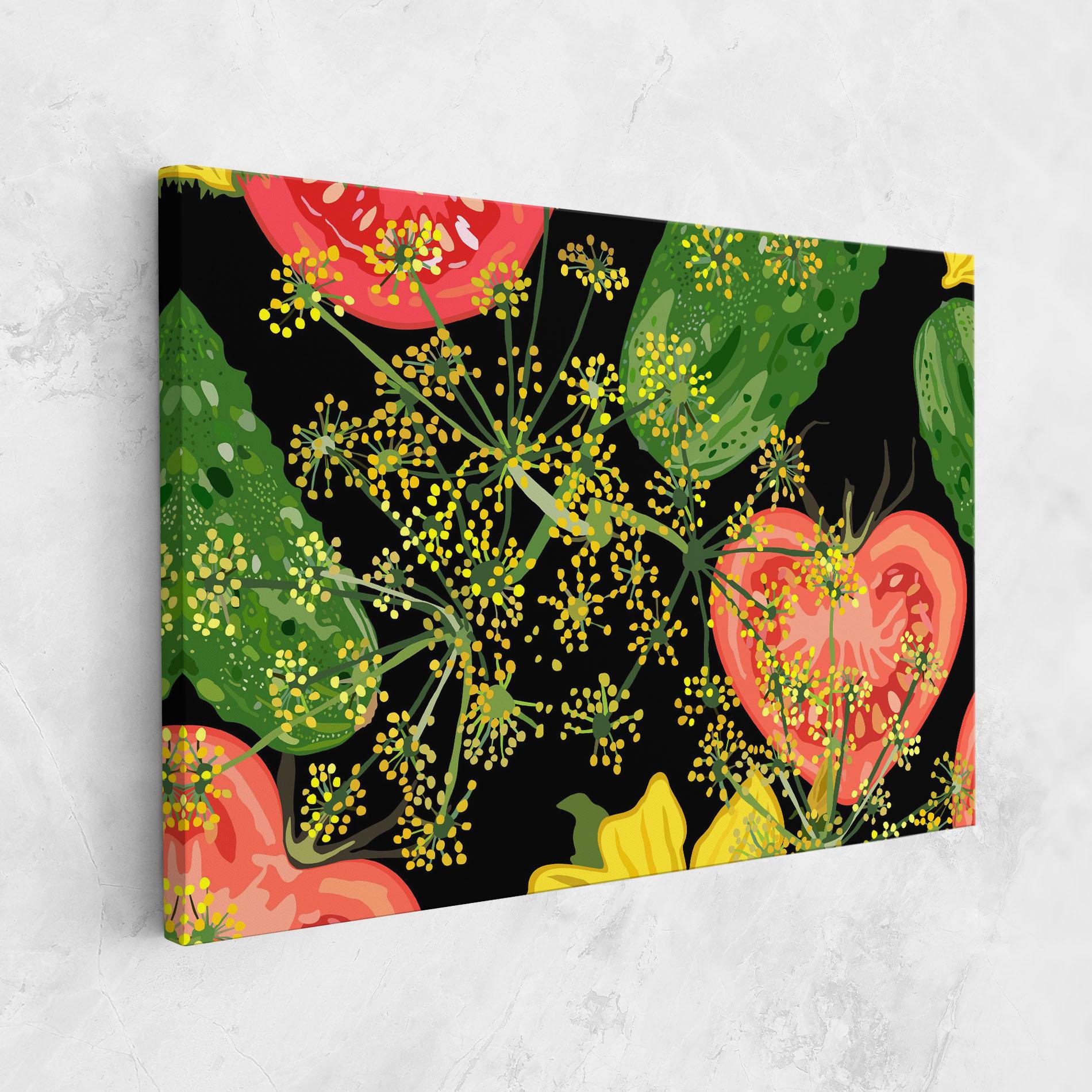 Tablou Canvas Heart Tomato mockup 1