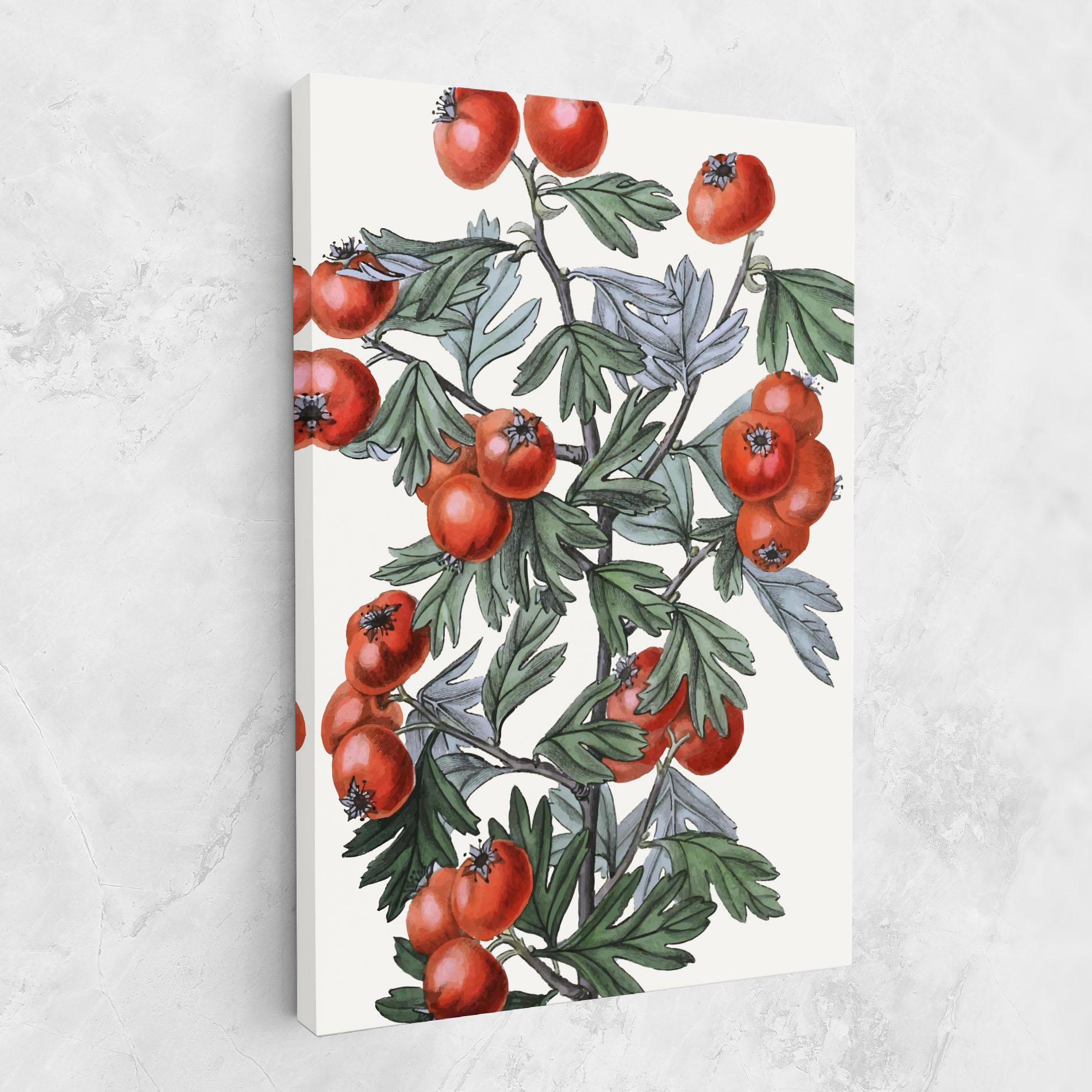 Tablou Canvas Cherry Drawing mockup 1