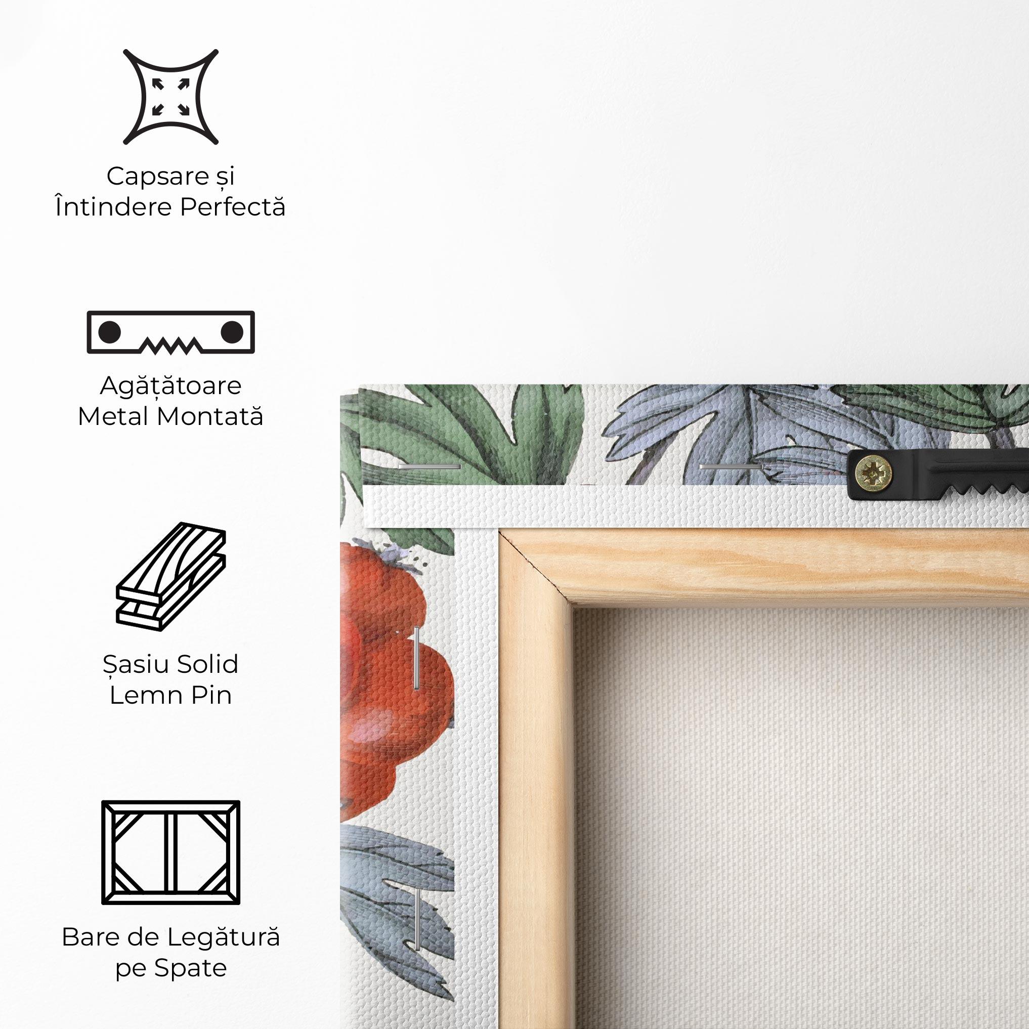 Tablou Canvas Cherry Drawing mockup 5