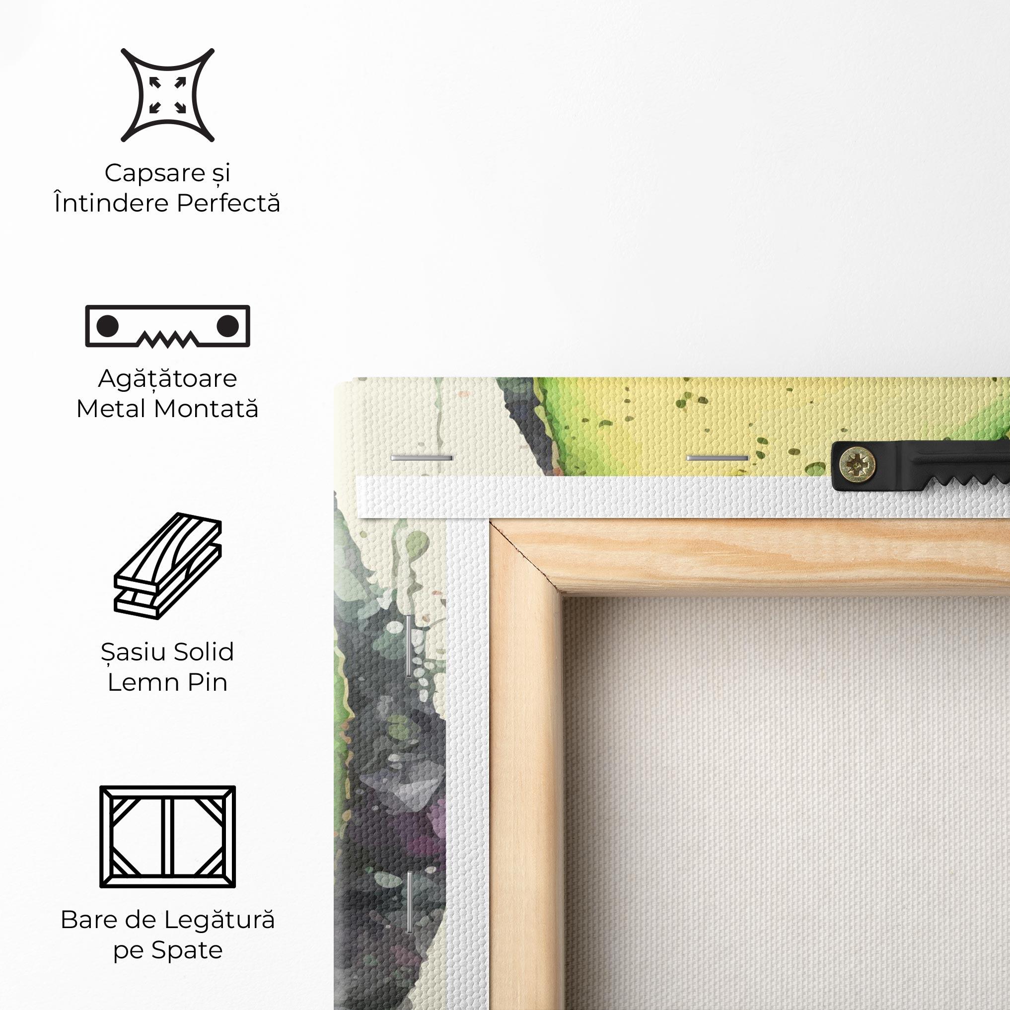 Tablou Canvas Green Avocado Art mockup 5