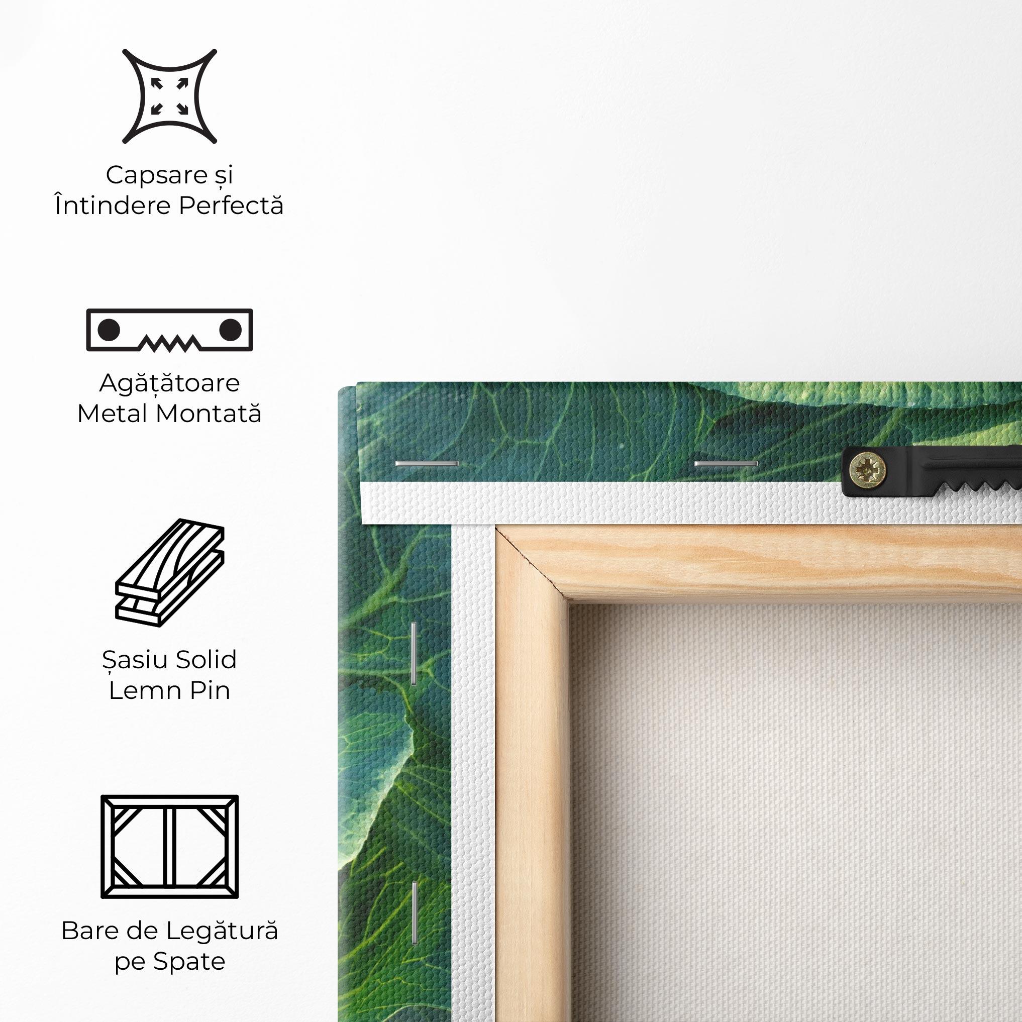 Tablou Canvas Green Lettuce mockup 5