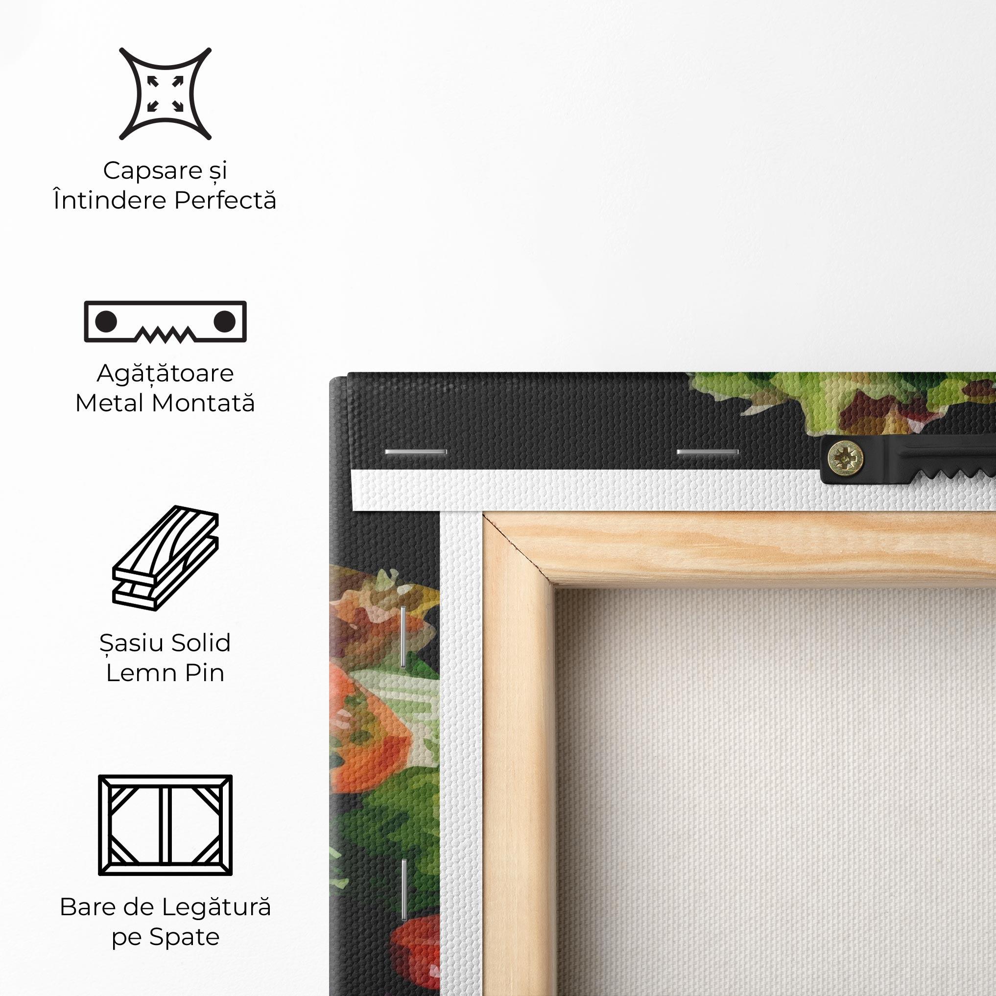 Tablou Canvas Healthy Tomato Food mockup 5