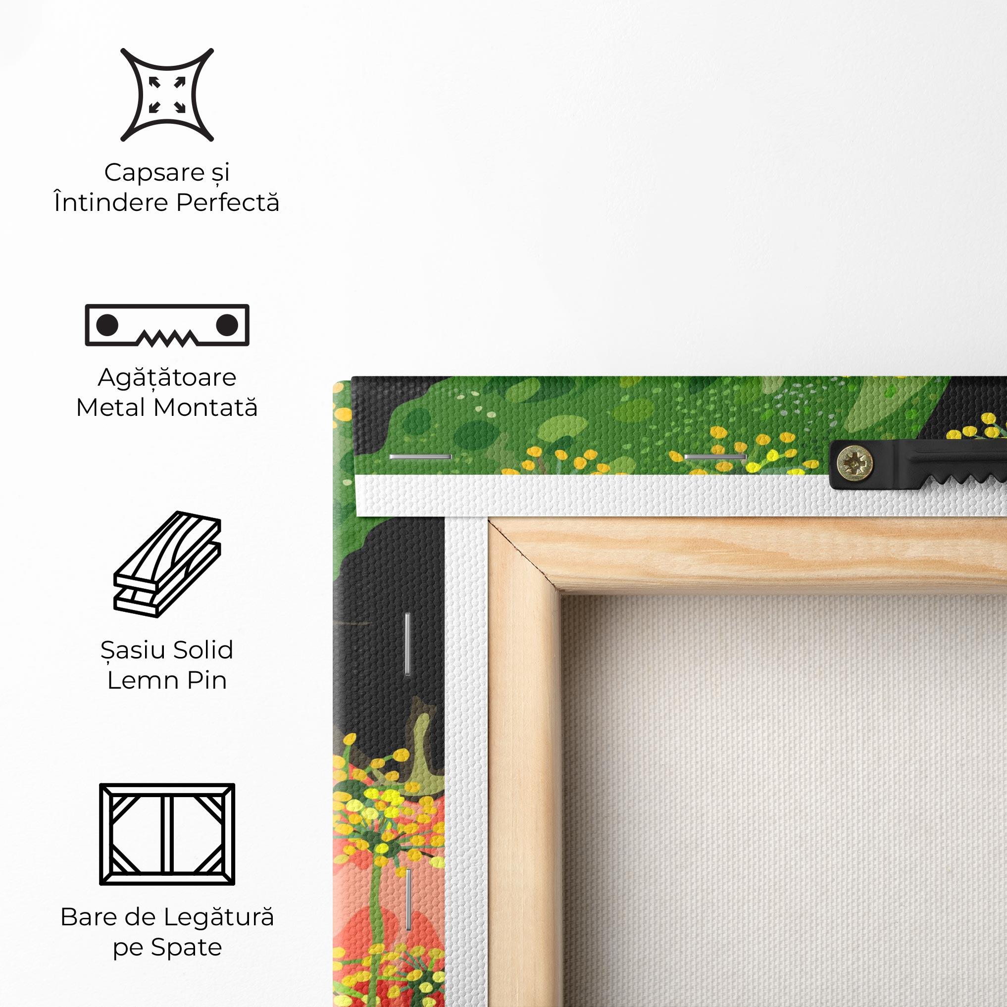 Tablou Canvas Heart Tomato mockup 5