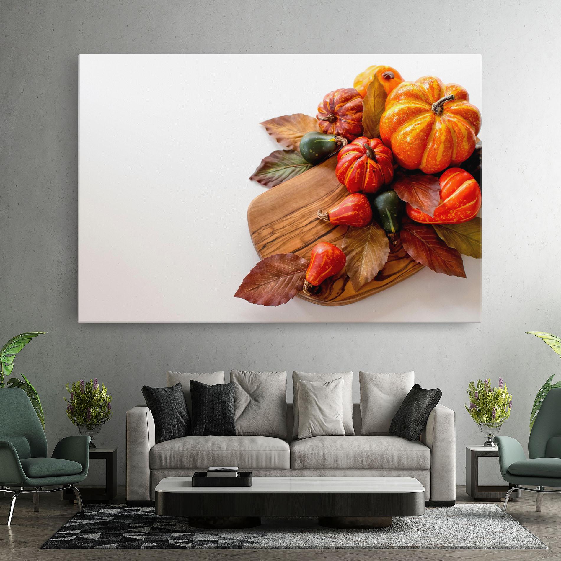 Tablou Canvas Autumn Pumpkins mockup 7