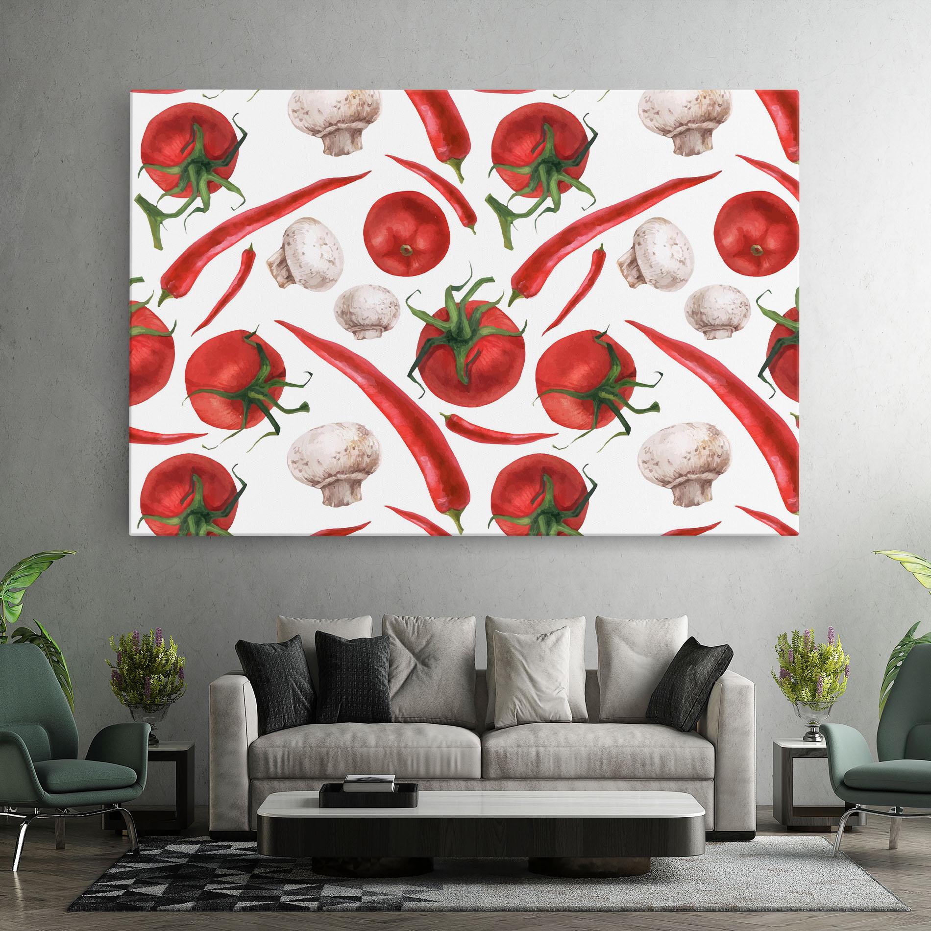 Tablou Canvas Floating Tomato mockup 7