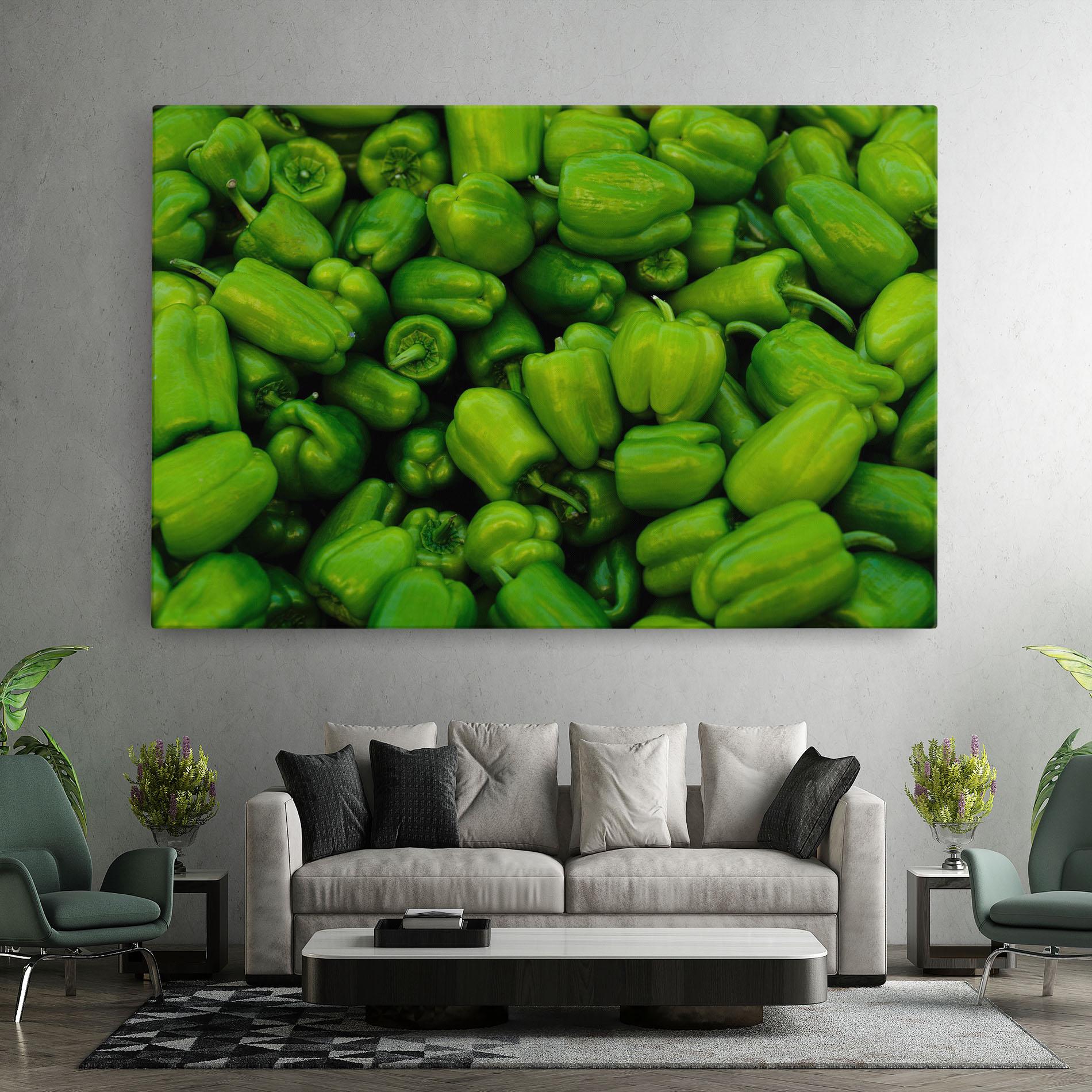 Tablou Canvas Green Bellpepper mockup 7