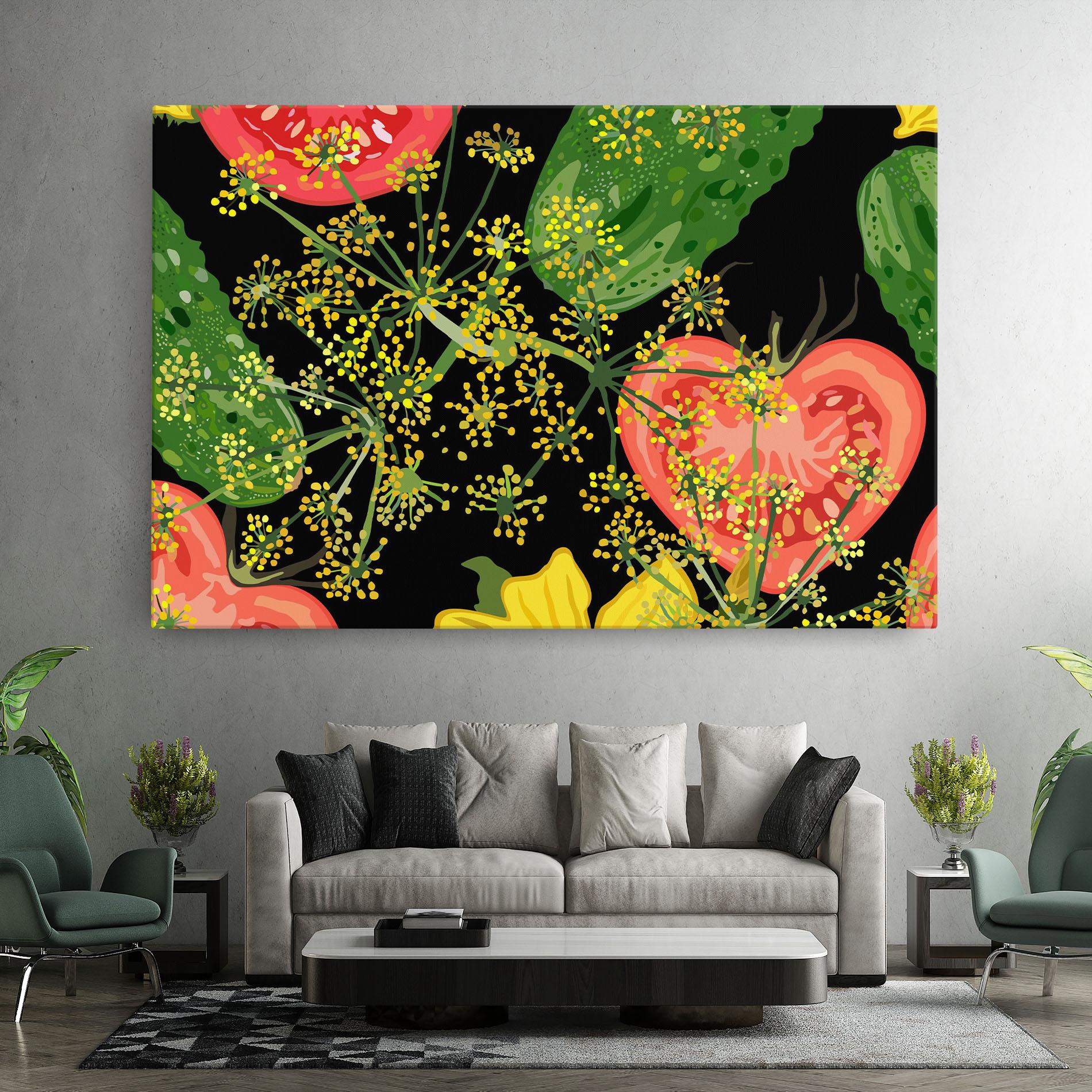 Tablou Canvas Heart Tomato mockup 7