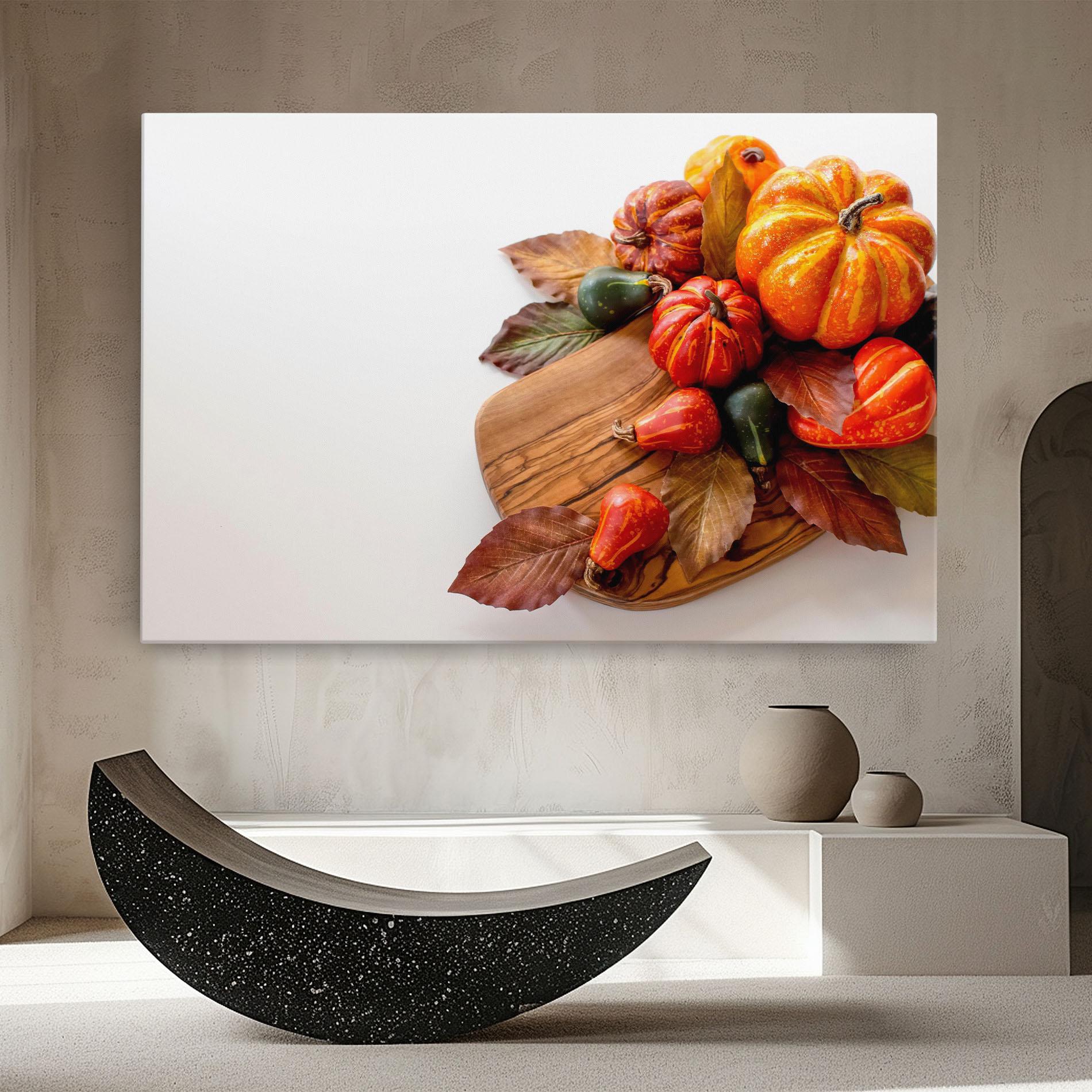 Tablou Canvas Autumn Pumpkins mockup 8