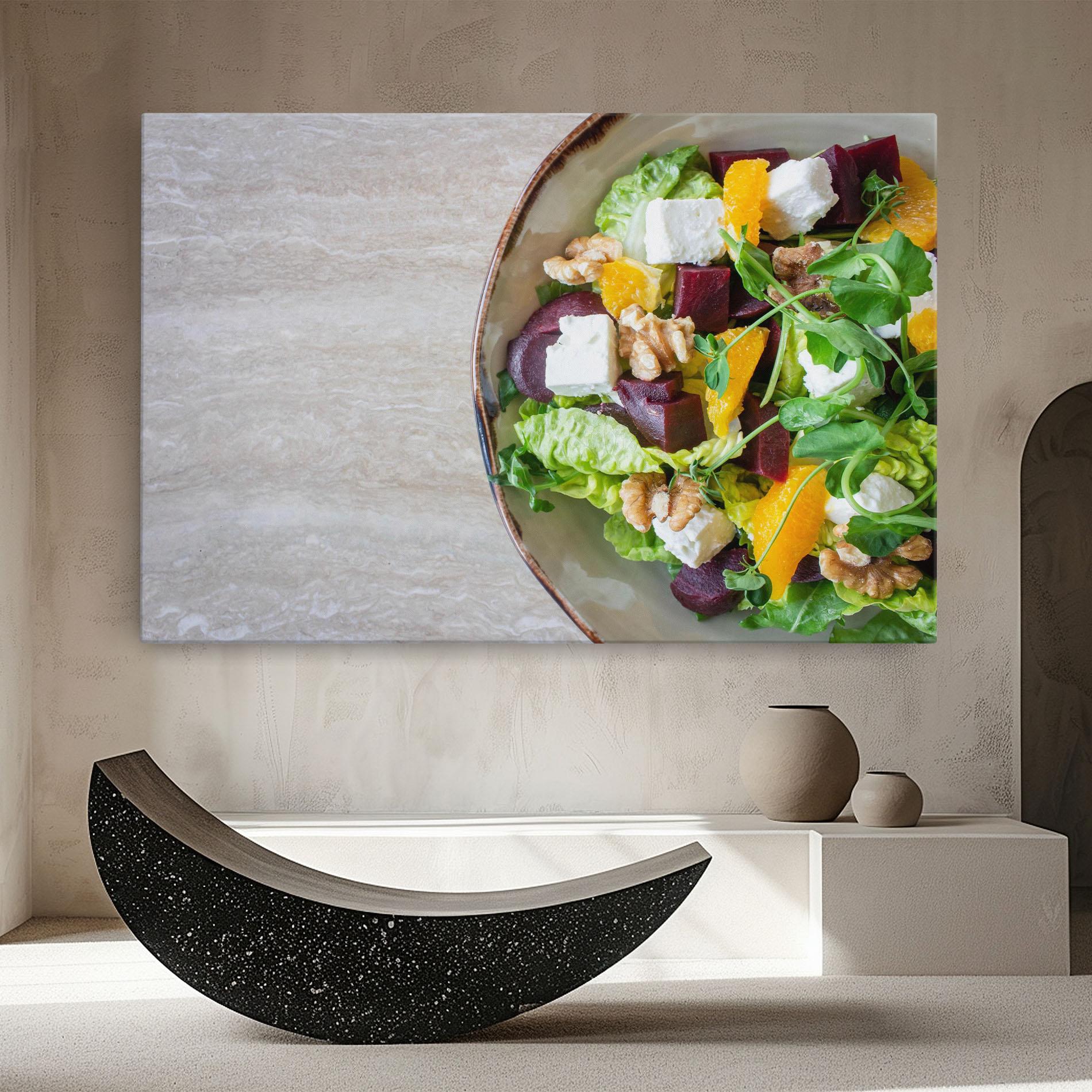 Tablou Canvas Delicious Salad mockup 8