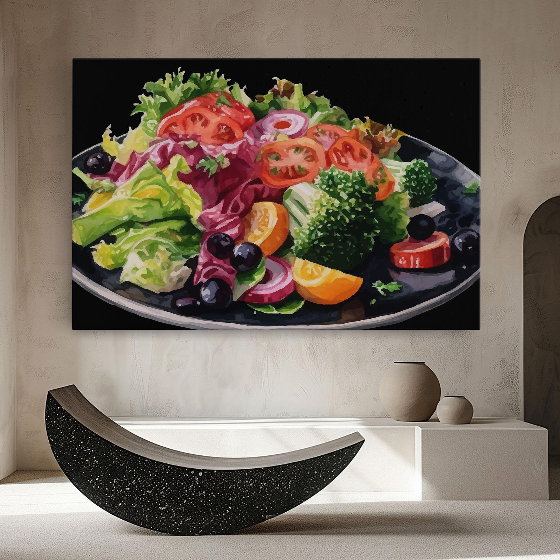 Tablou Canvas Healthy Tomato Food mockup 8