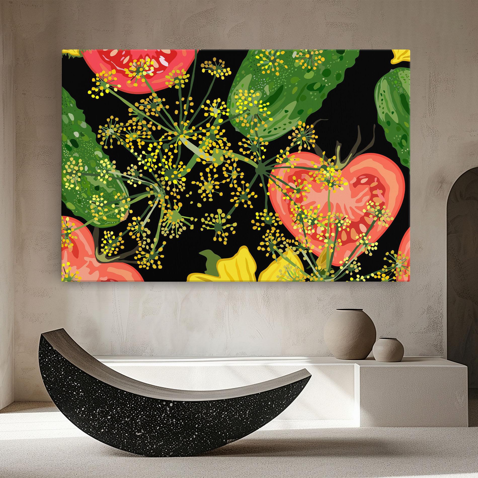 Tablou Canvas Heart Tomato mockup 8