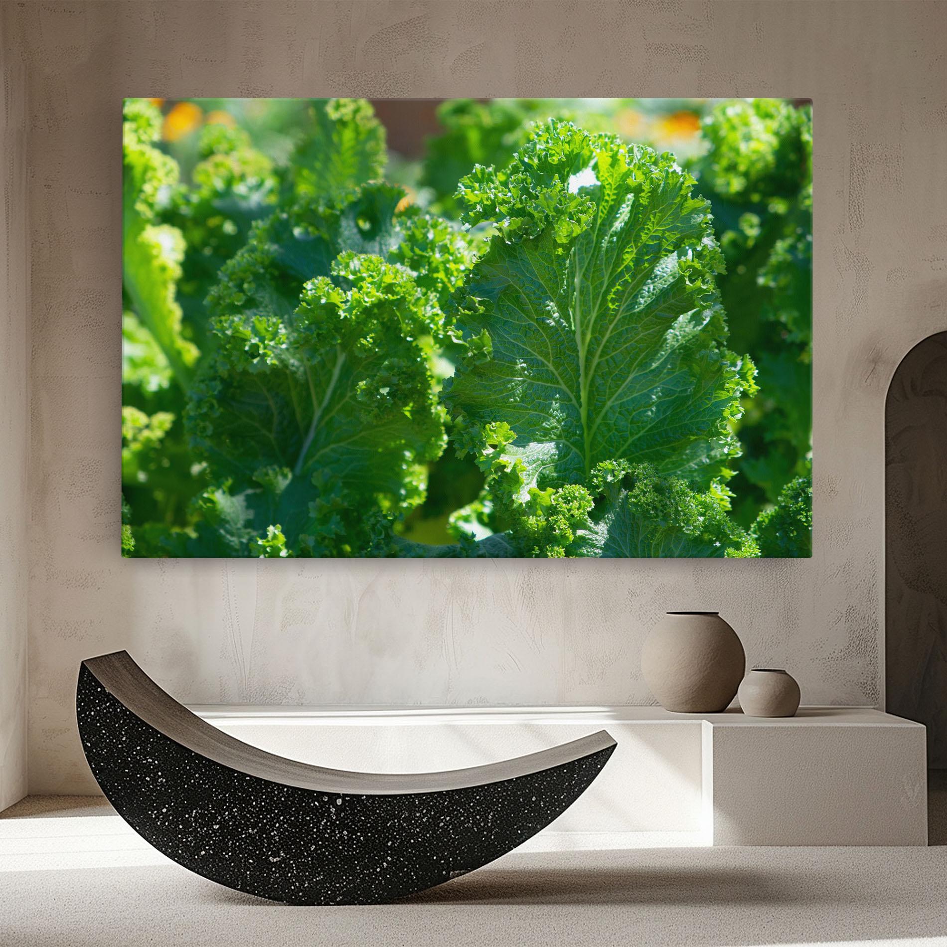 Tablou Canvas Lettuce View mockup 8