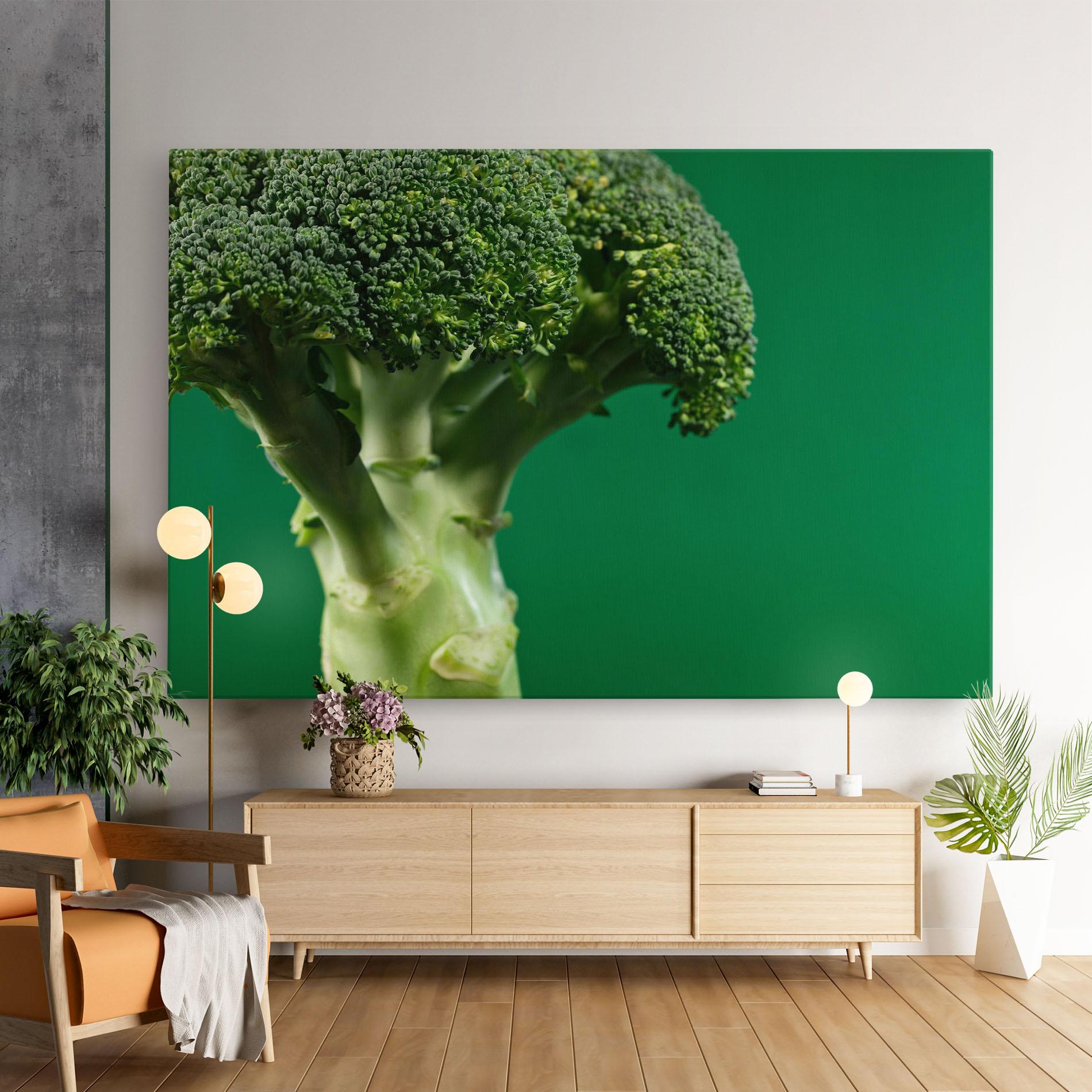 Tablou Canvas Broccoli mockup 9