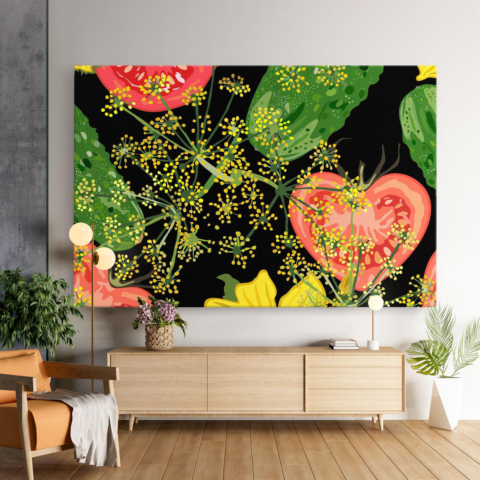 Tablou Canvas Heart Tomato mockup 9