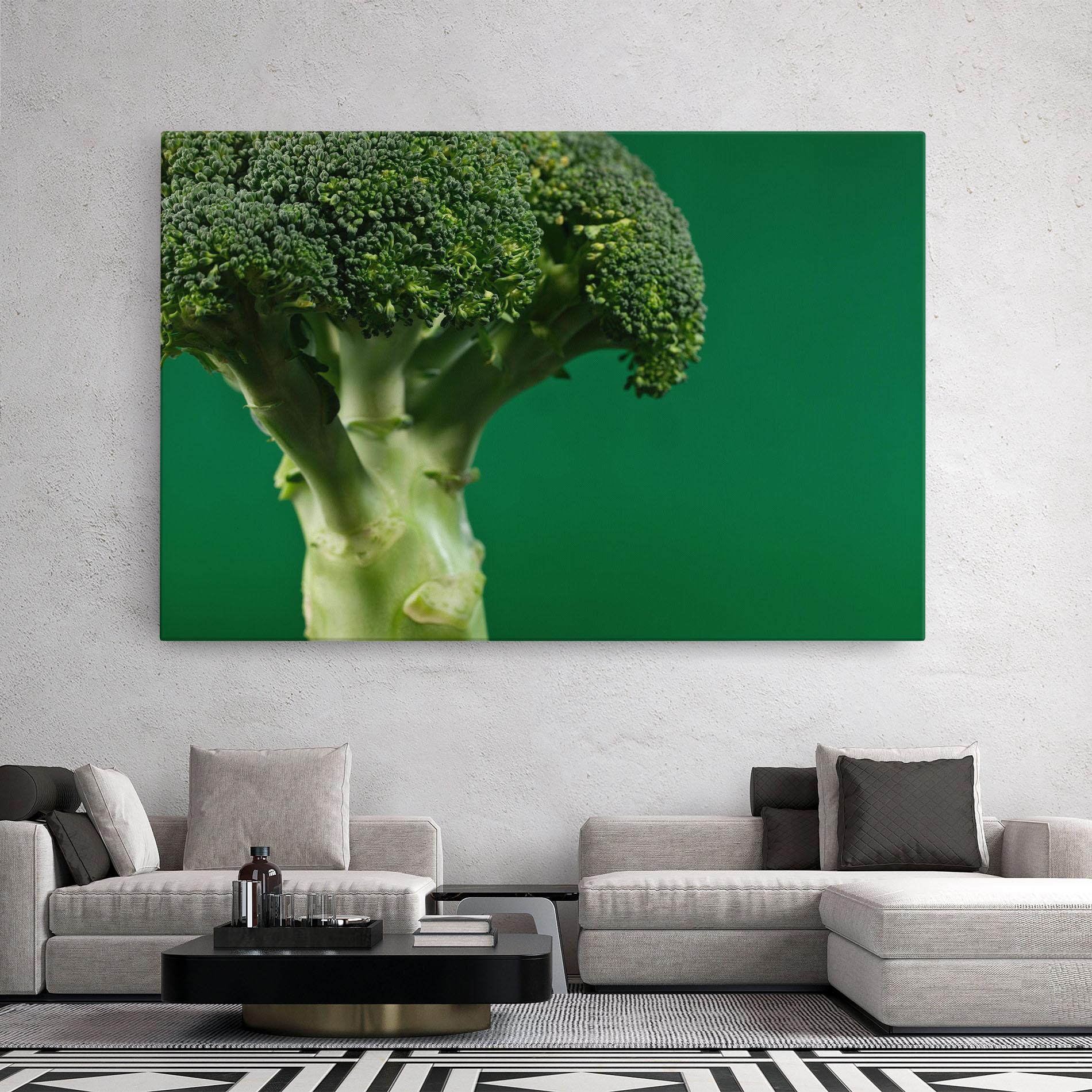 Tablou Canvas Broccoli mockup 2