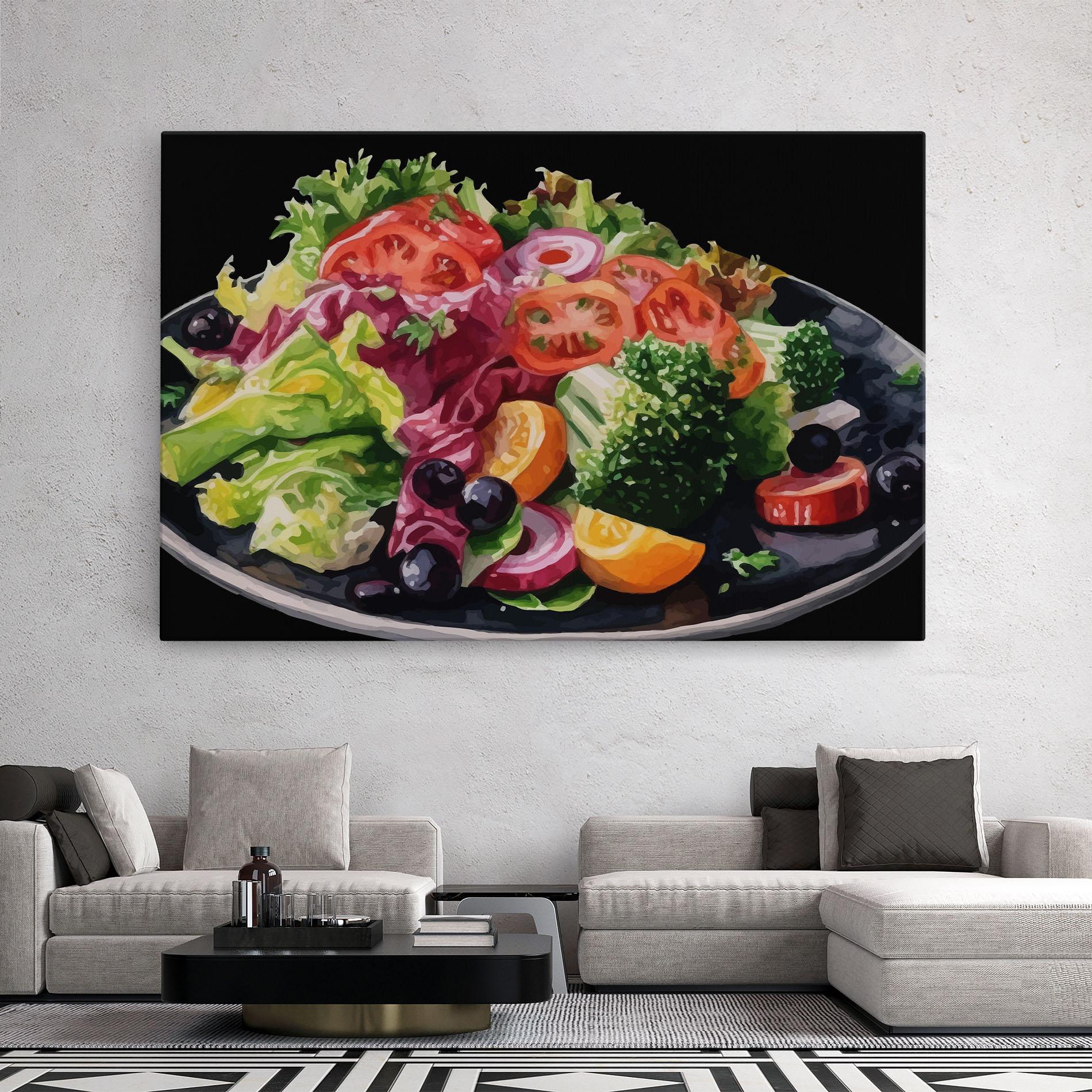 Tablou Canvas Healthy Tomato Food mockup 2