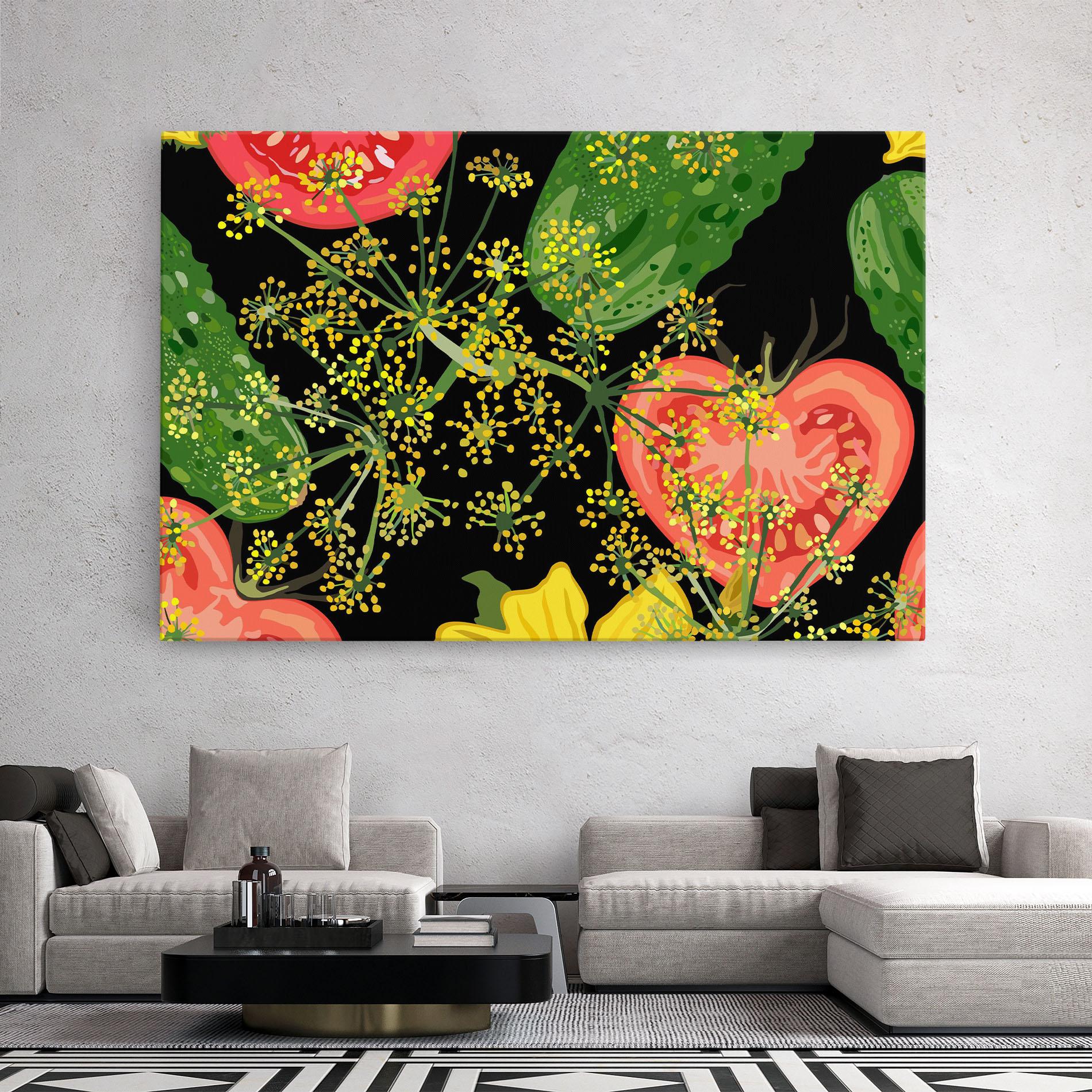 Tablou Canvas Heart Tomato mockup 2