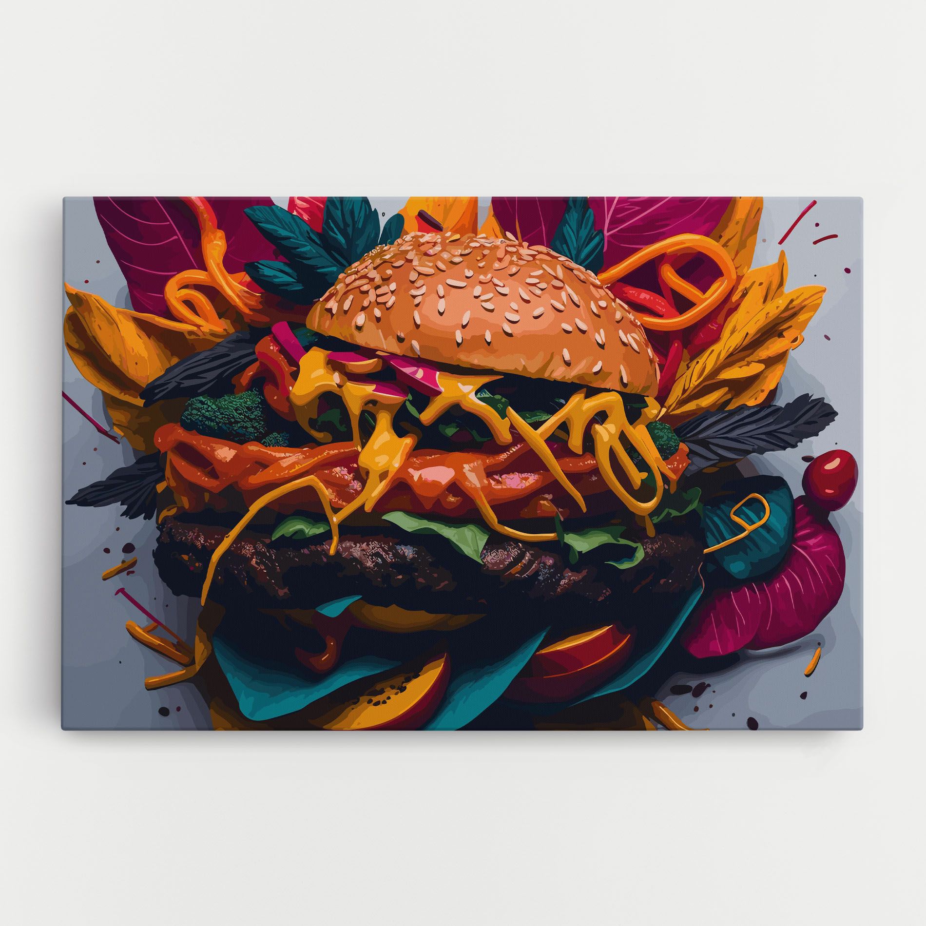 Burger Mustard mockup 0