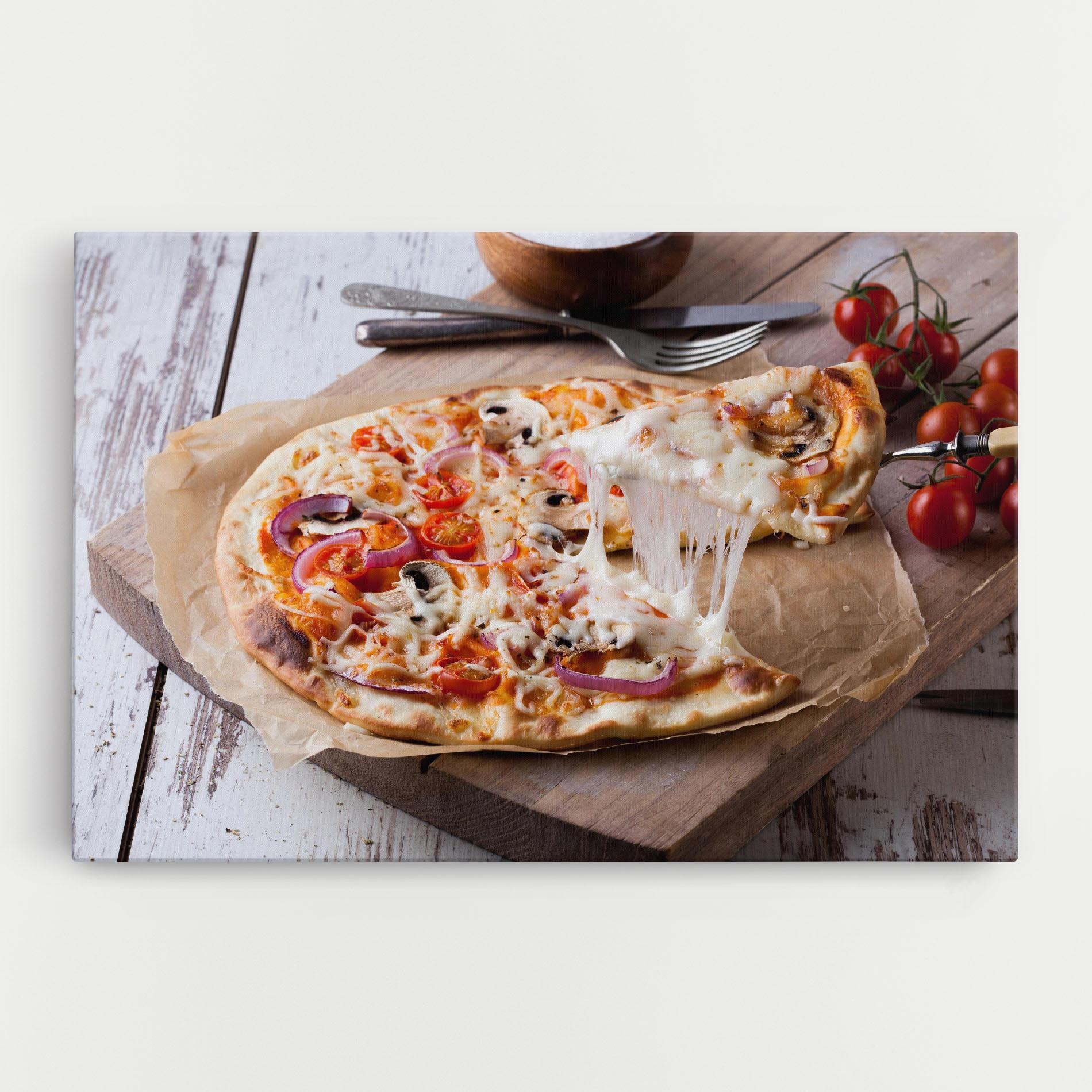 Tablou Canvas Pizza mockup 0