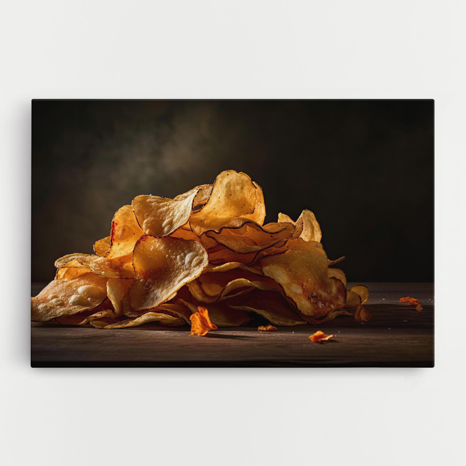 Tablou Canvas Potato Chips mockup 0