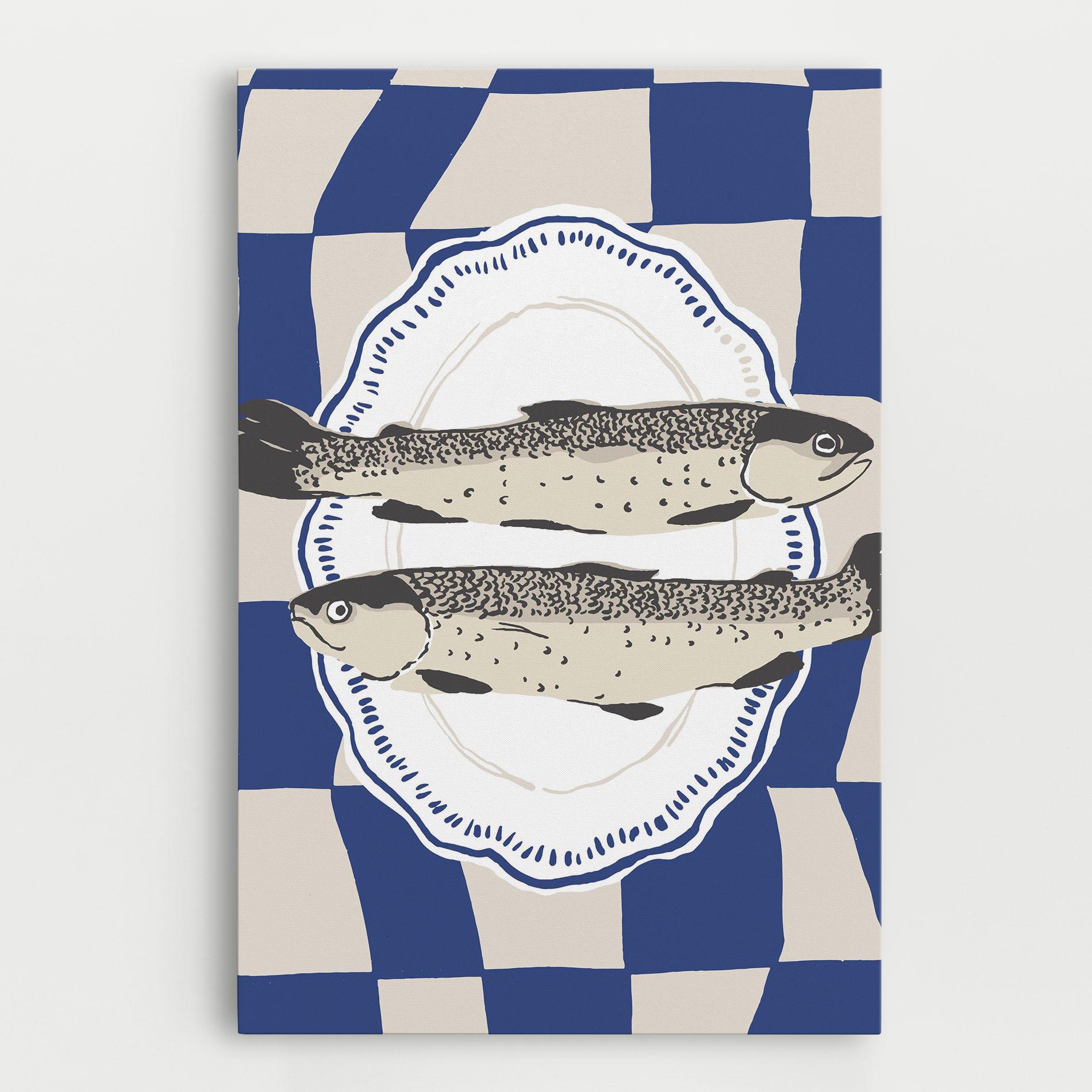 Tablou Canvas Food Fish mockup 0