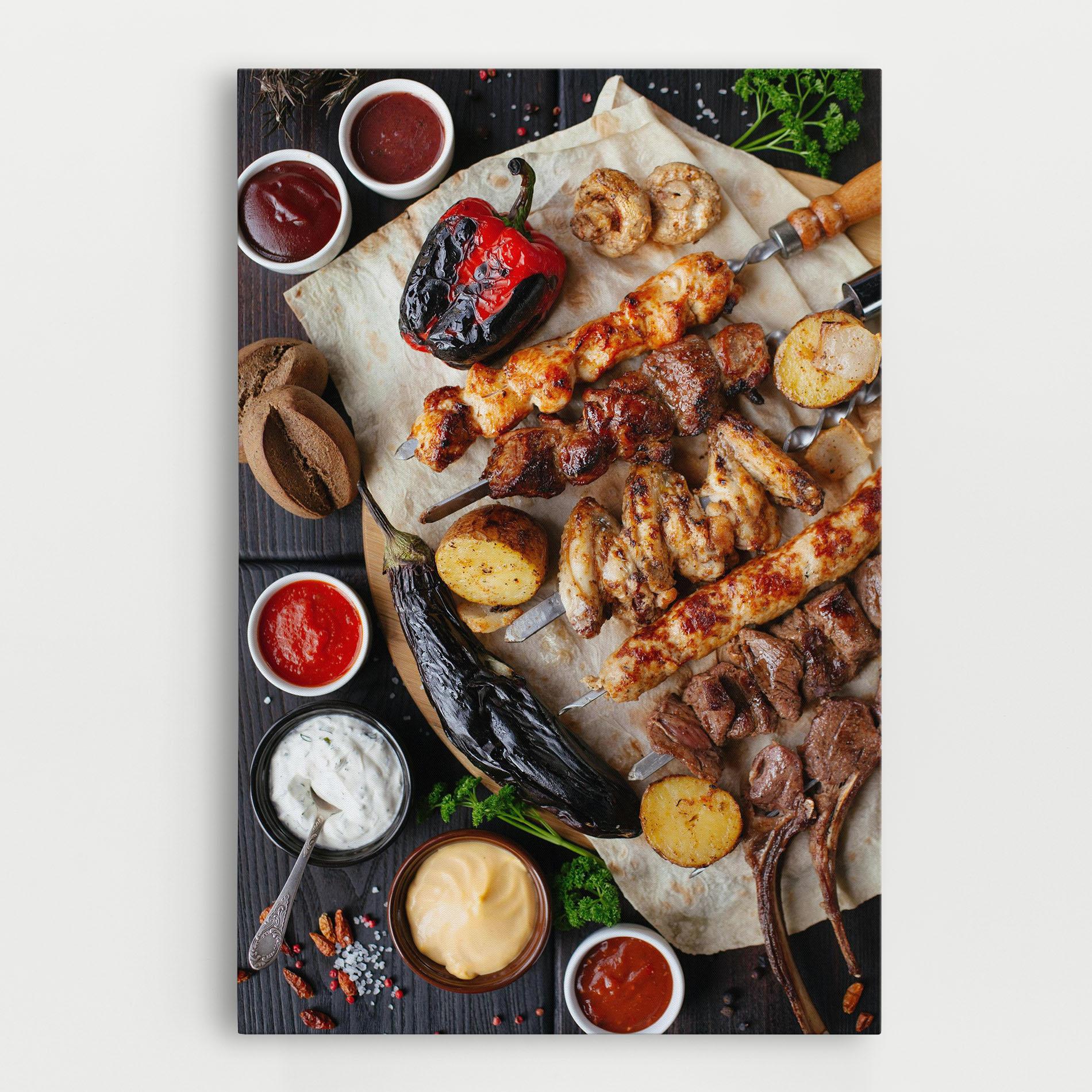 Tablou Canvas Skewers mockup 0