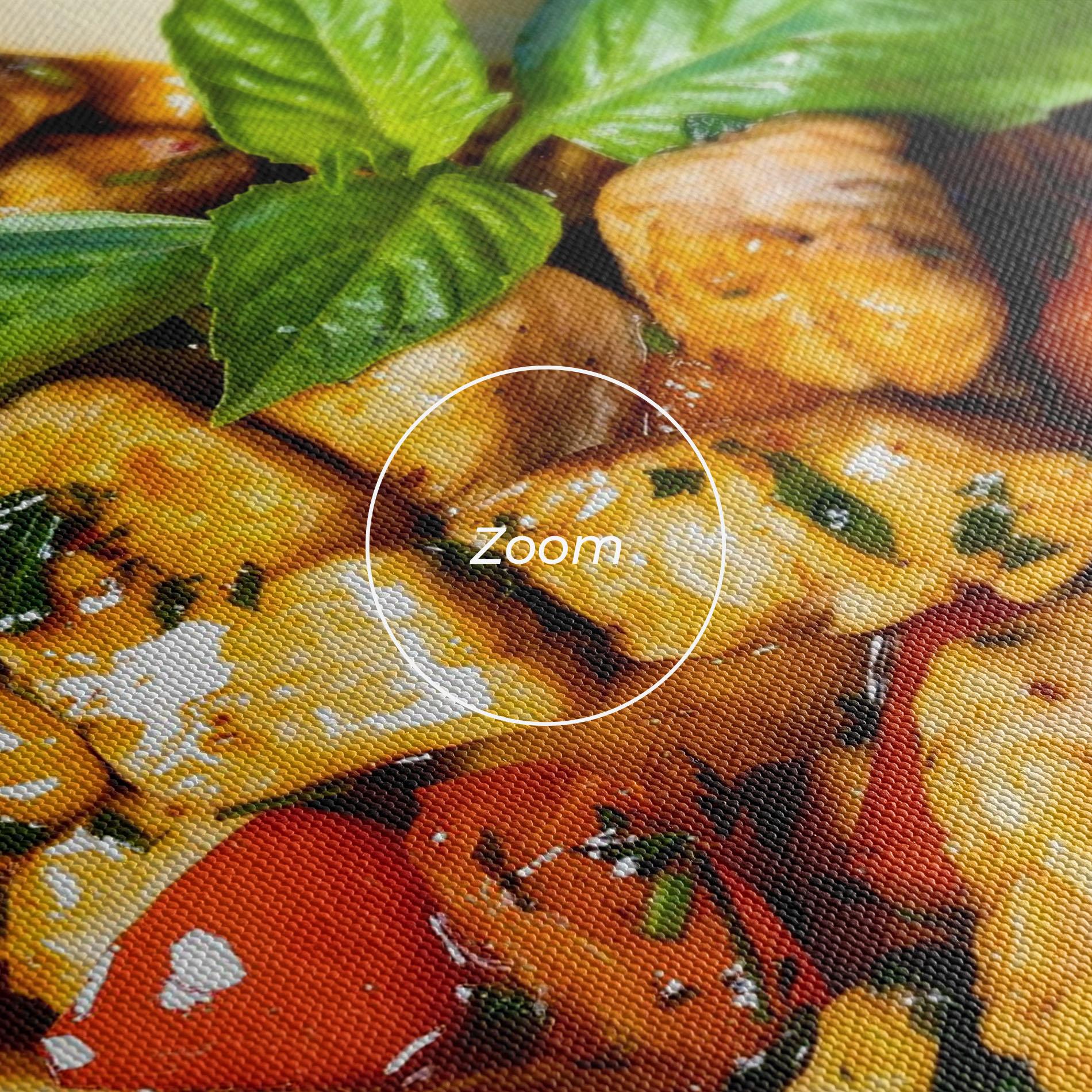 Tablou Canvas Chicken Food mockup 3